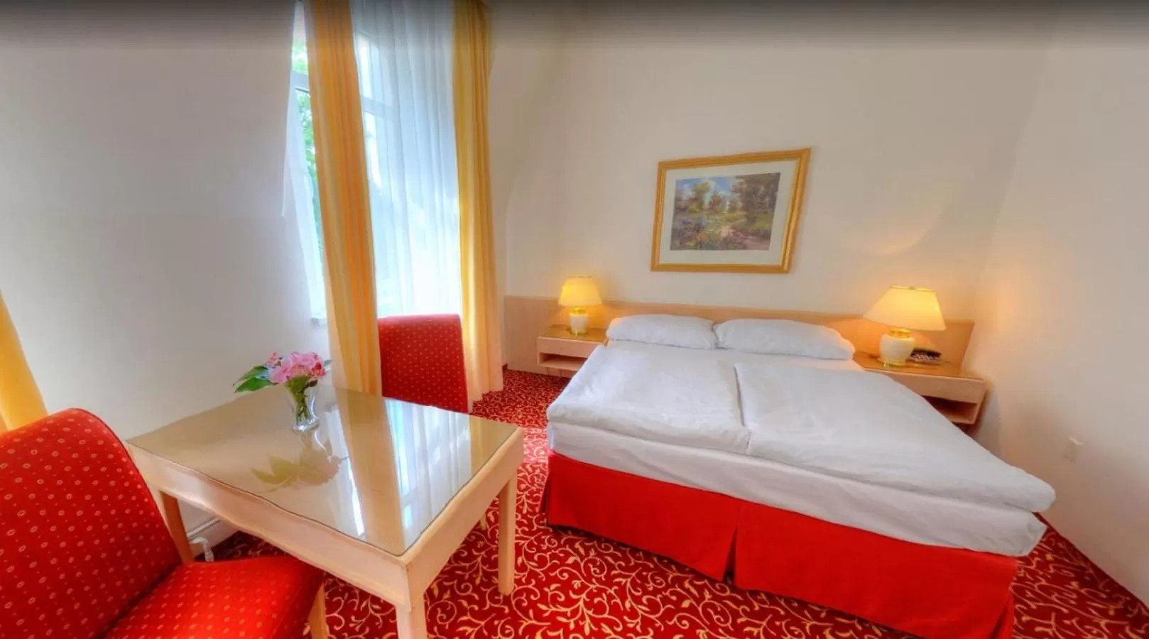 Photo of the whole room, Bed in Romania