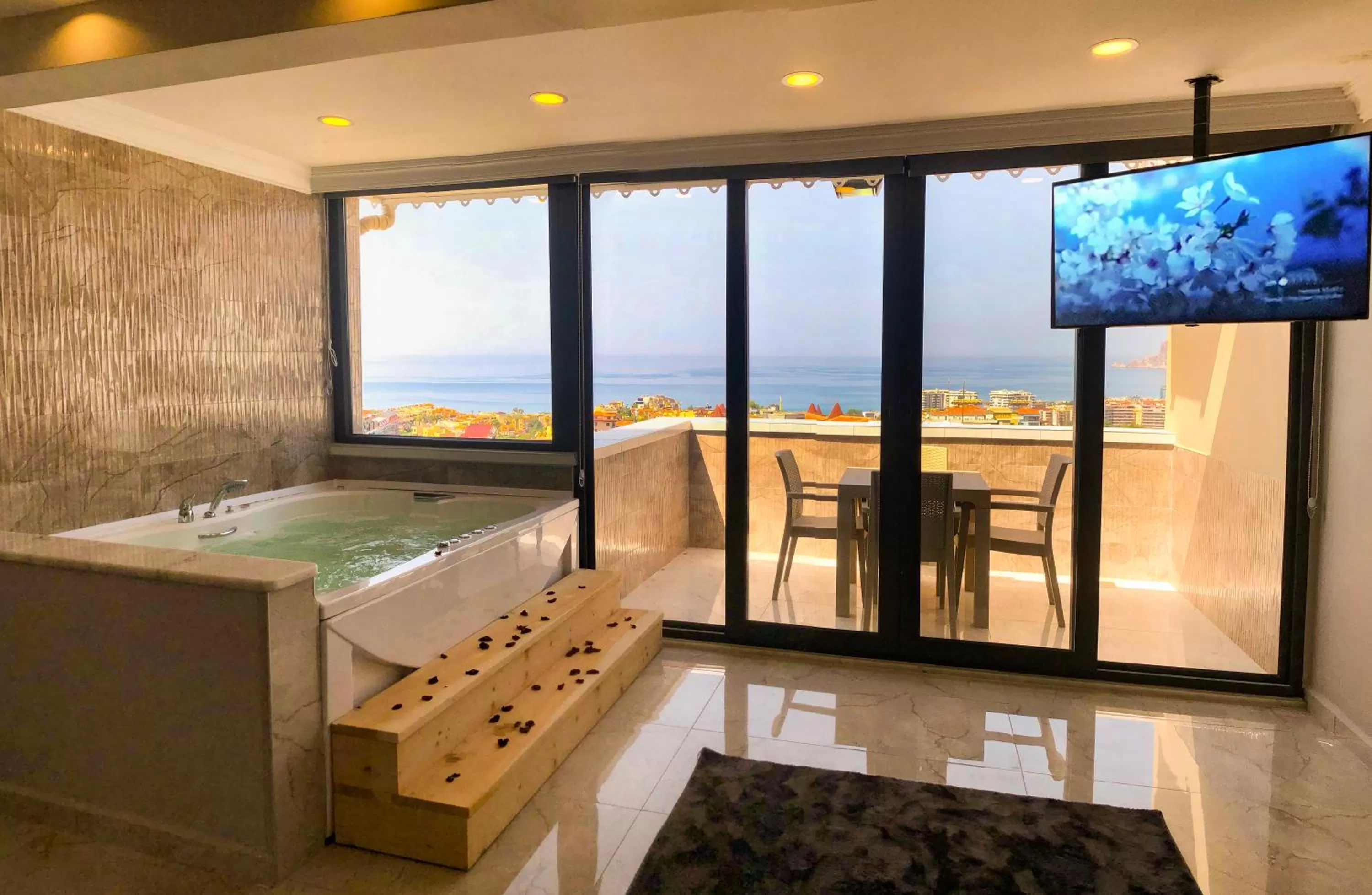 Balcony/Terrace in Paradiso Günlük Kiralık Daireler Only Room