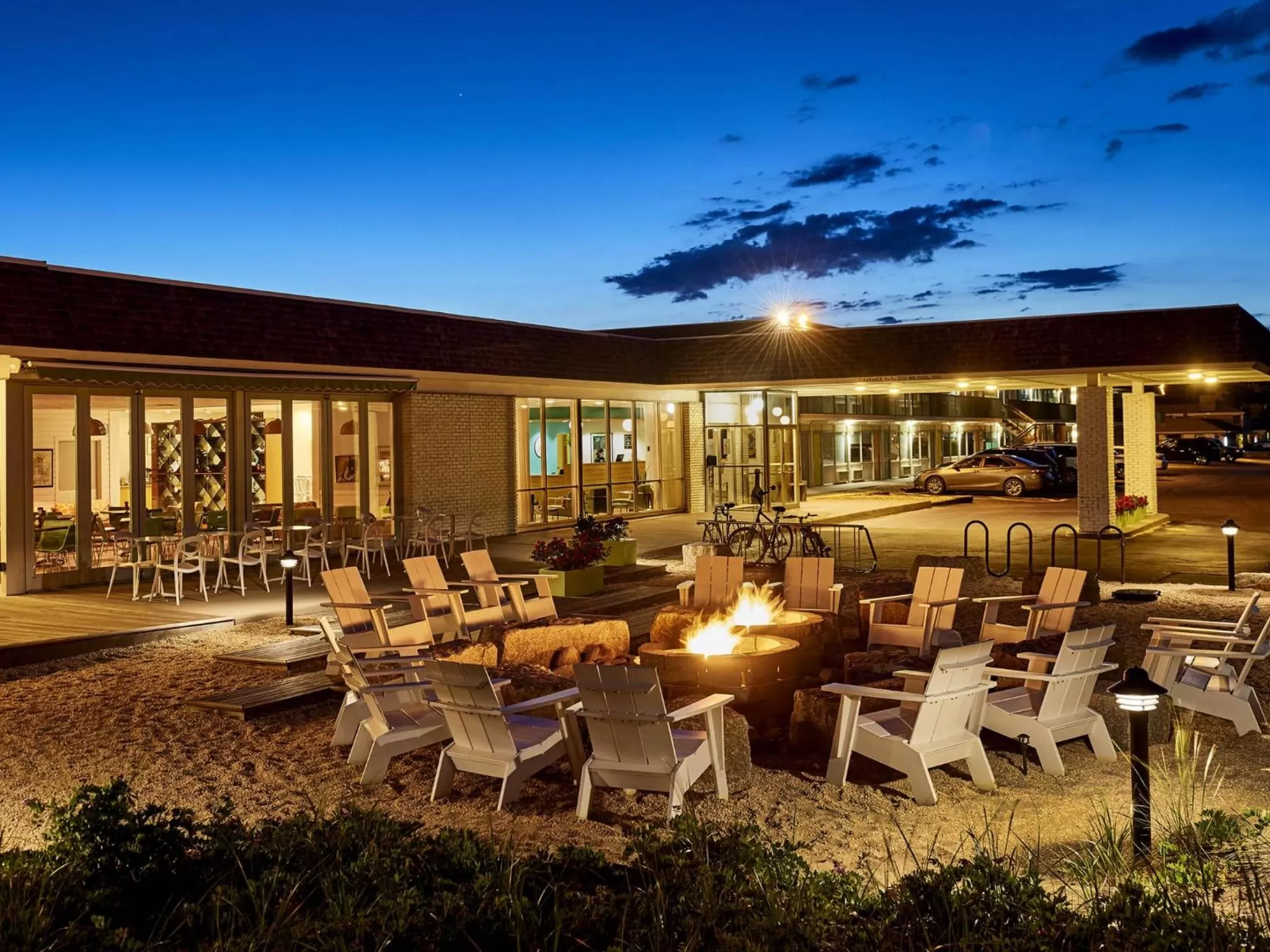 Patio in Harbor Hotel Provincetown