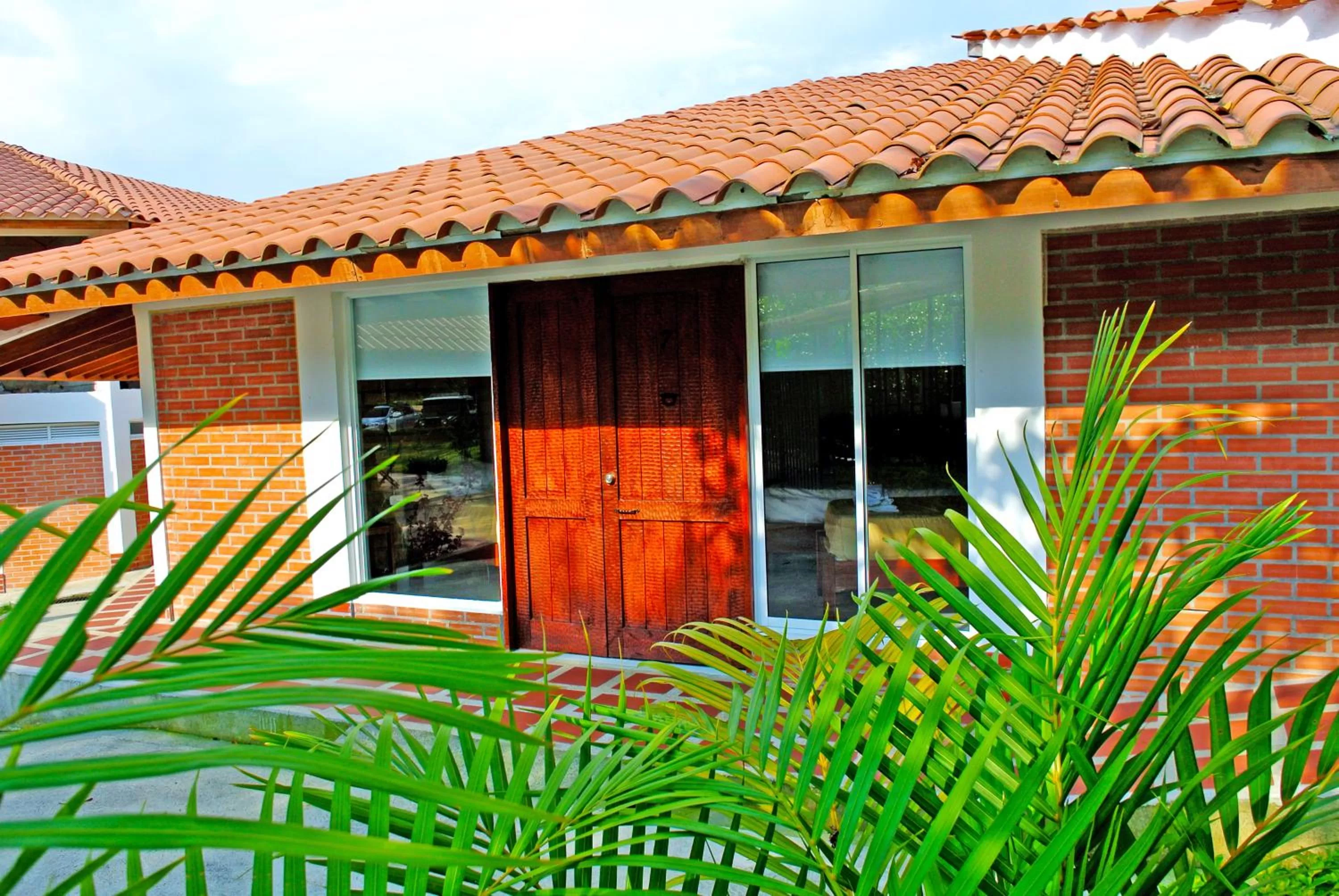 Garden view in Hotel Kasama