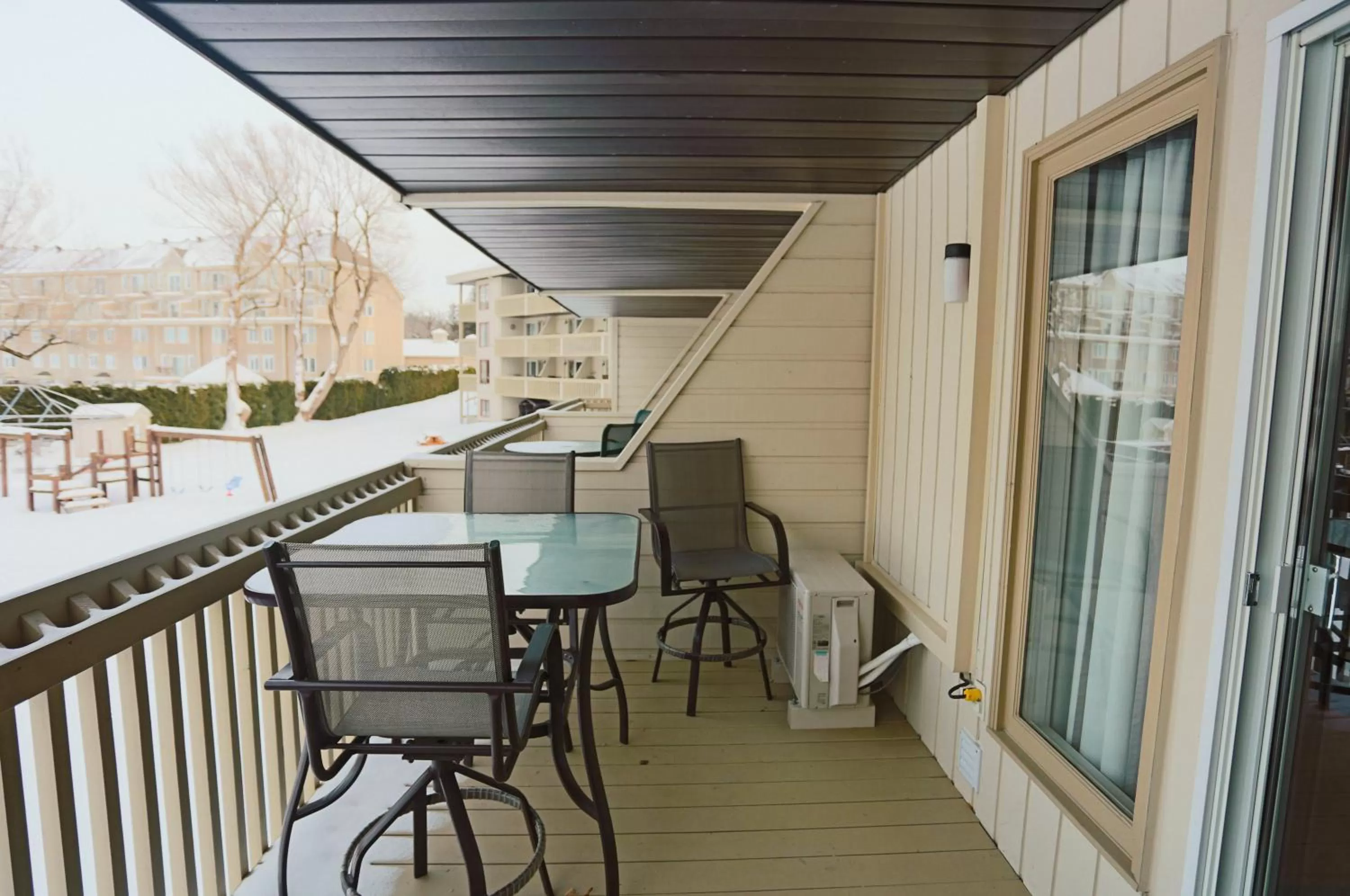 Balcony/Terrace in Magog Waterfront Condo