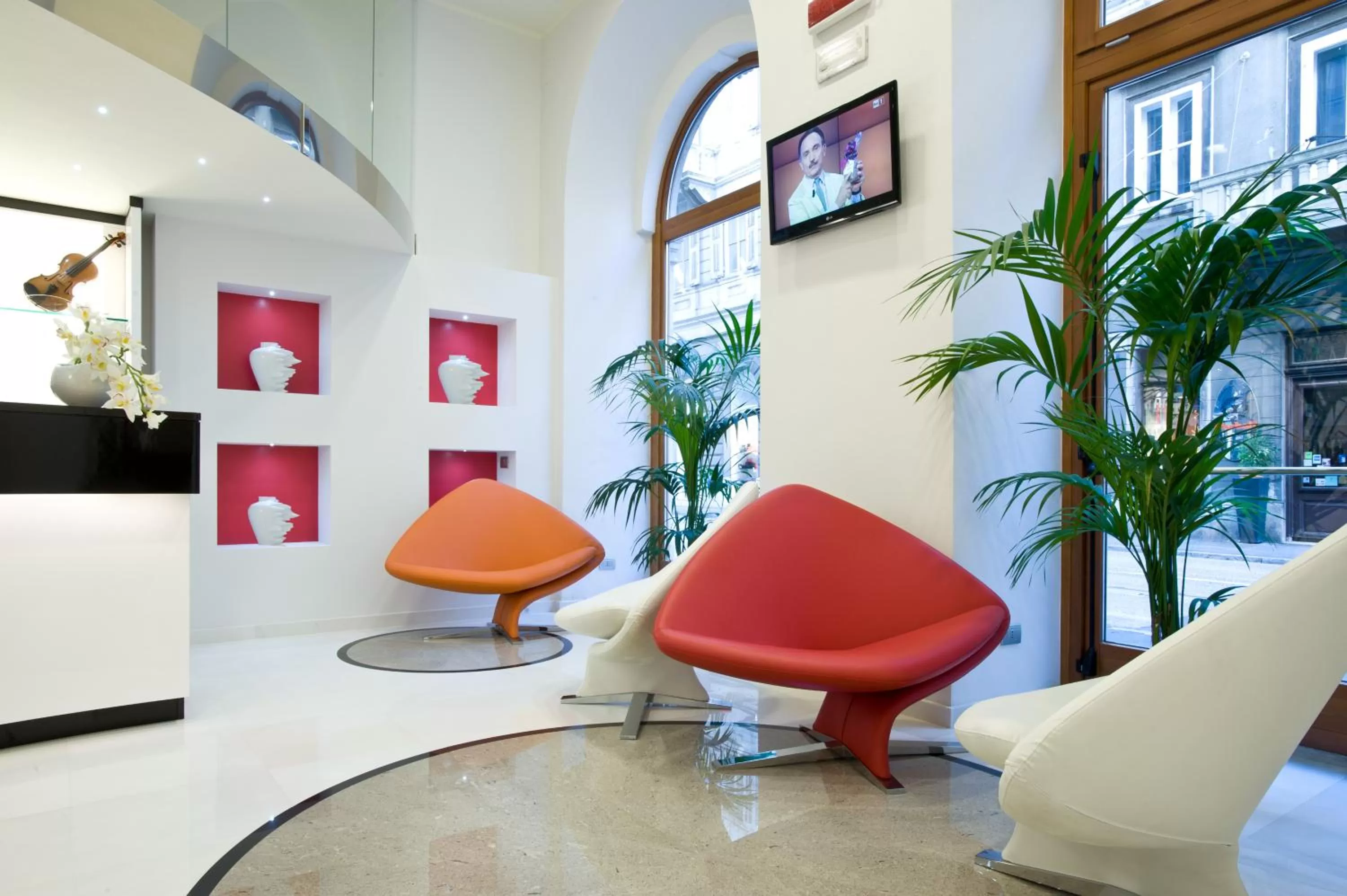 Living room in Hotel Coppe Trieste - Boutique Hotel