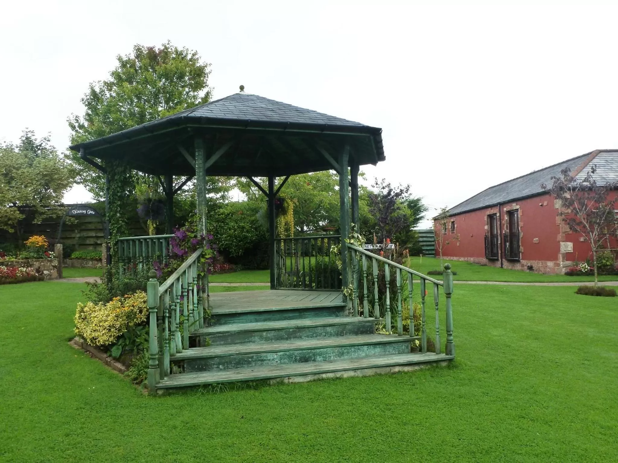 Garden in The Mill Forge Hotel