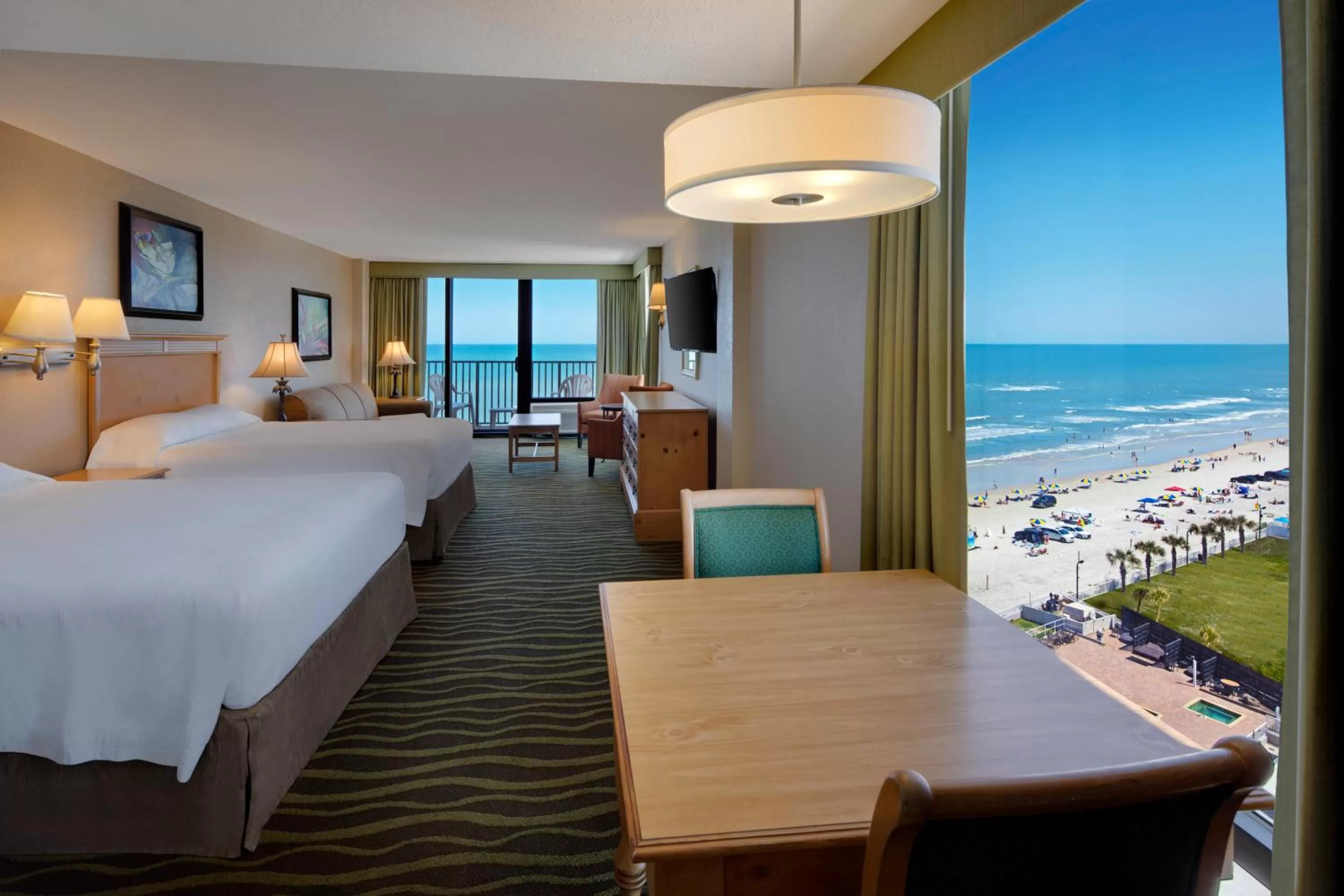 Sea view, Bed in Nautilus Inn - Daytona Beach