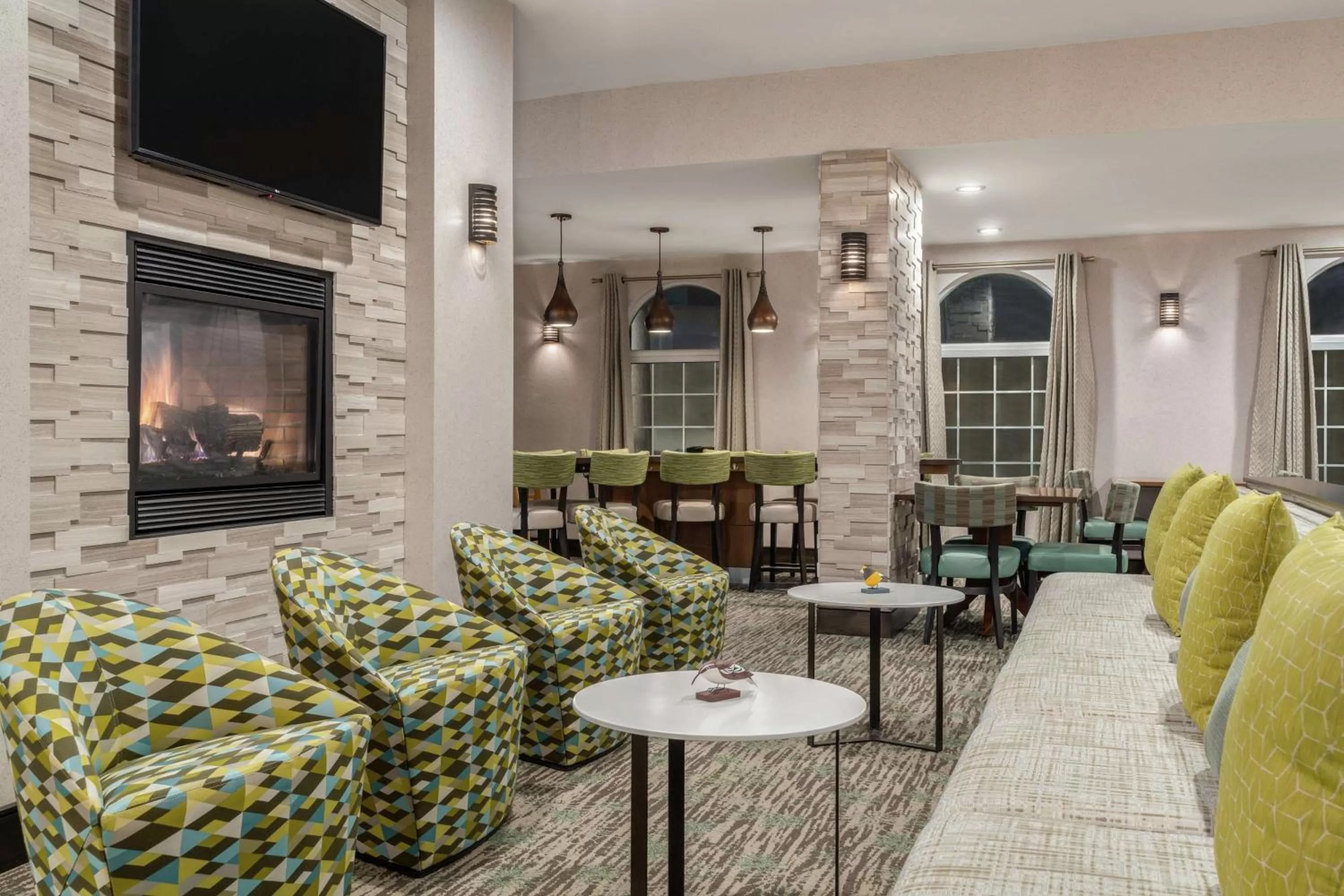 Lobby or reception in Homewood Suites by Hilton Providence-Warwick