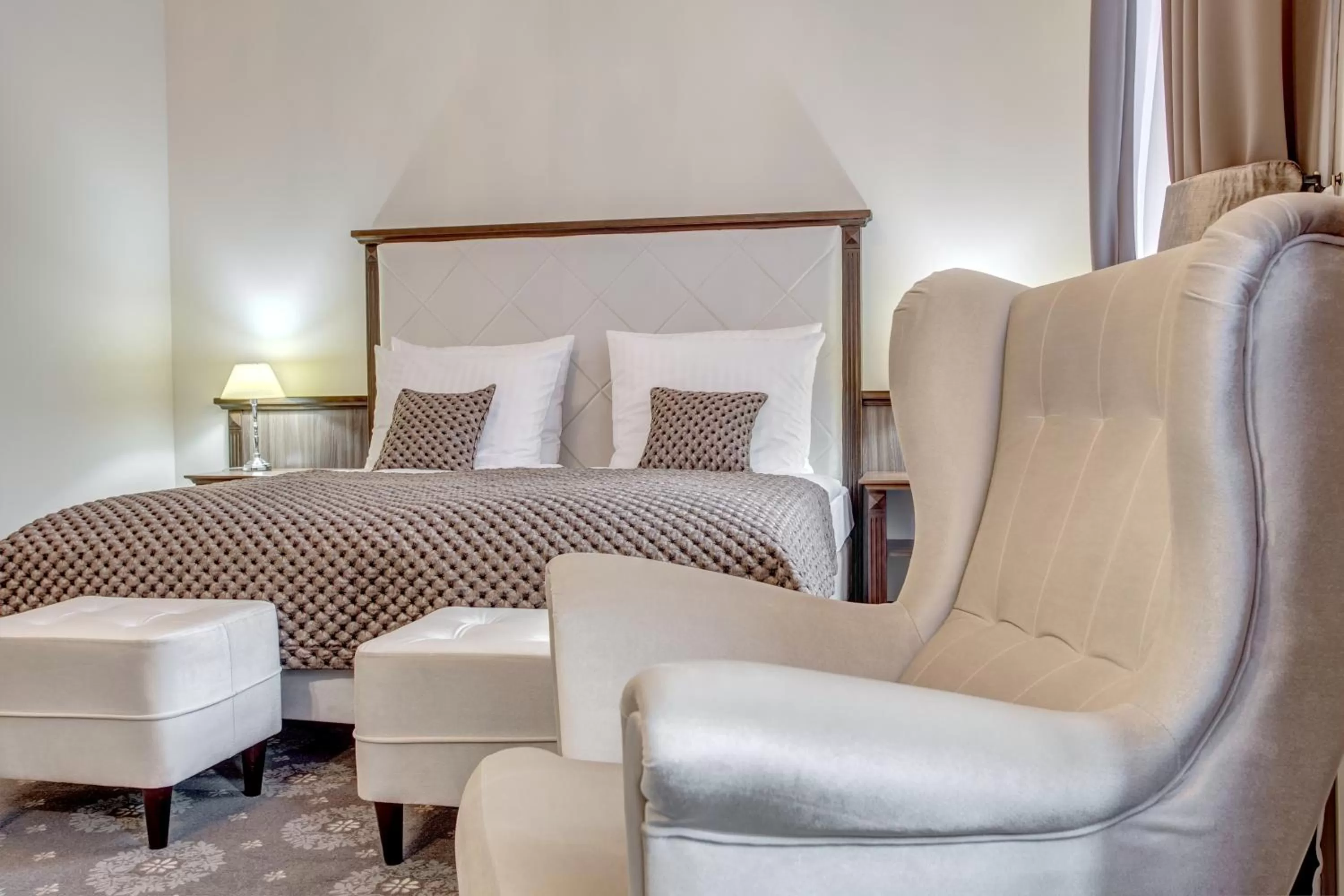 Bedroom, Bed in Hotel Książ