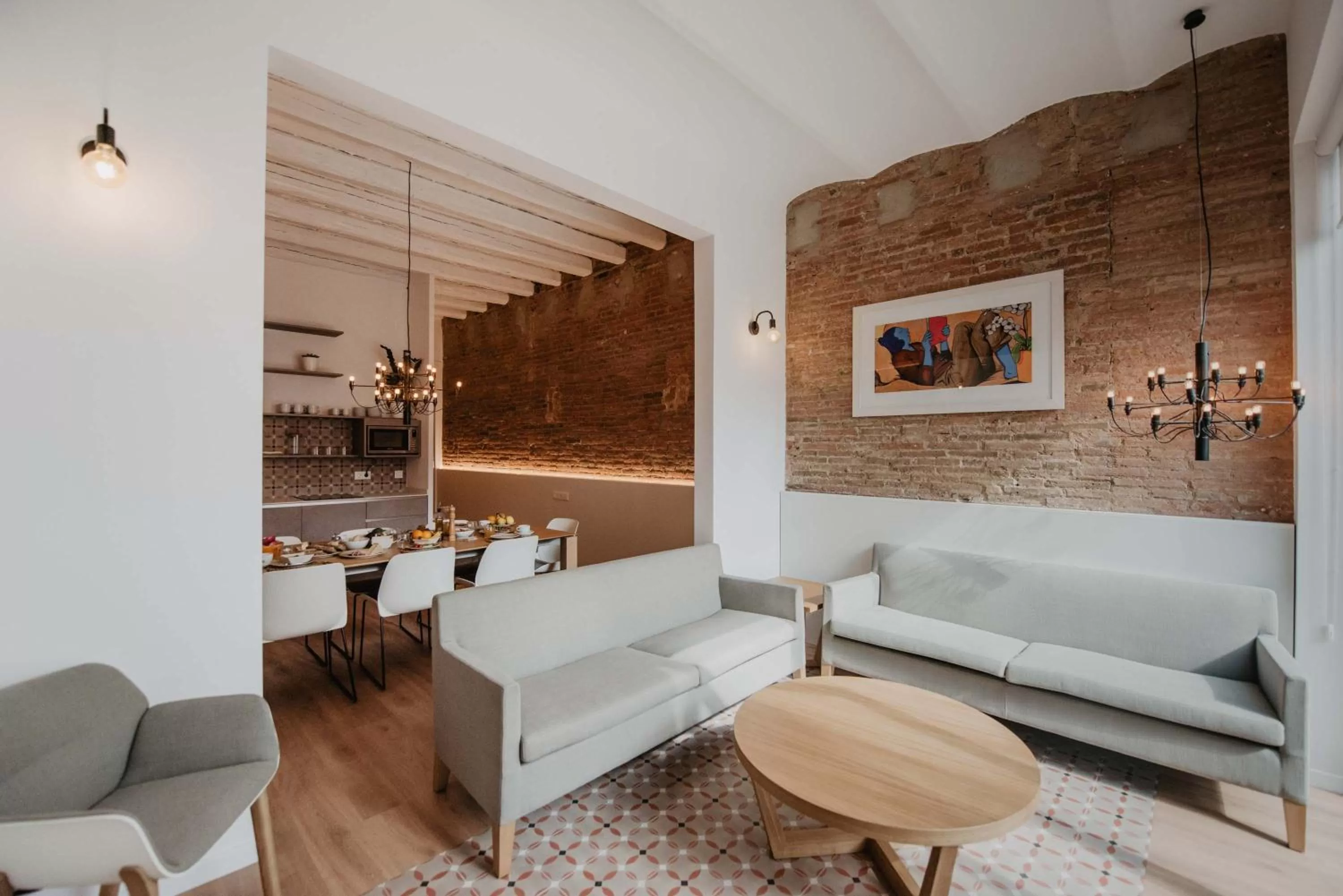 Seating Area in Petit Luxe Volta