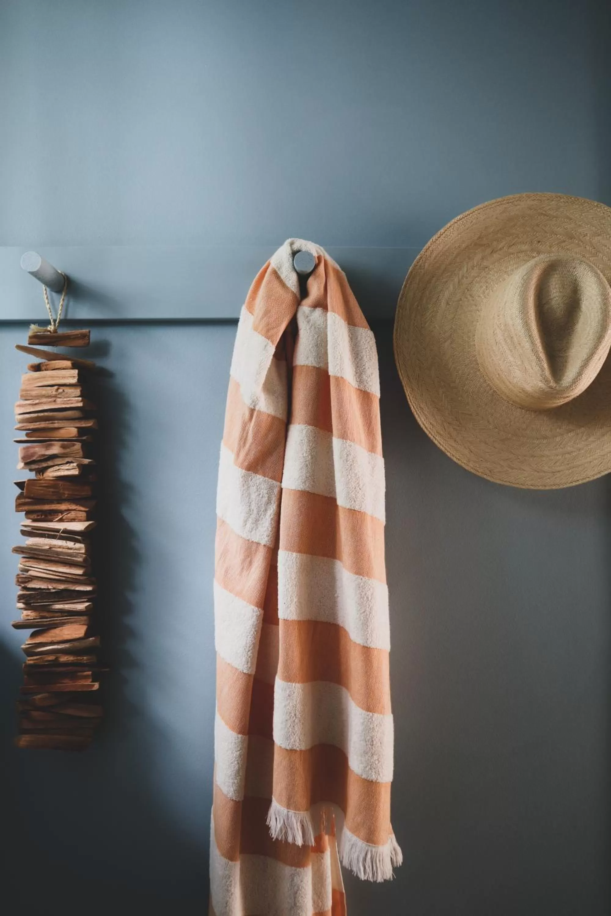 Decorative detail in The Blue Water Motel