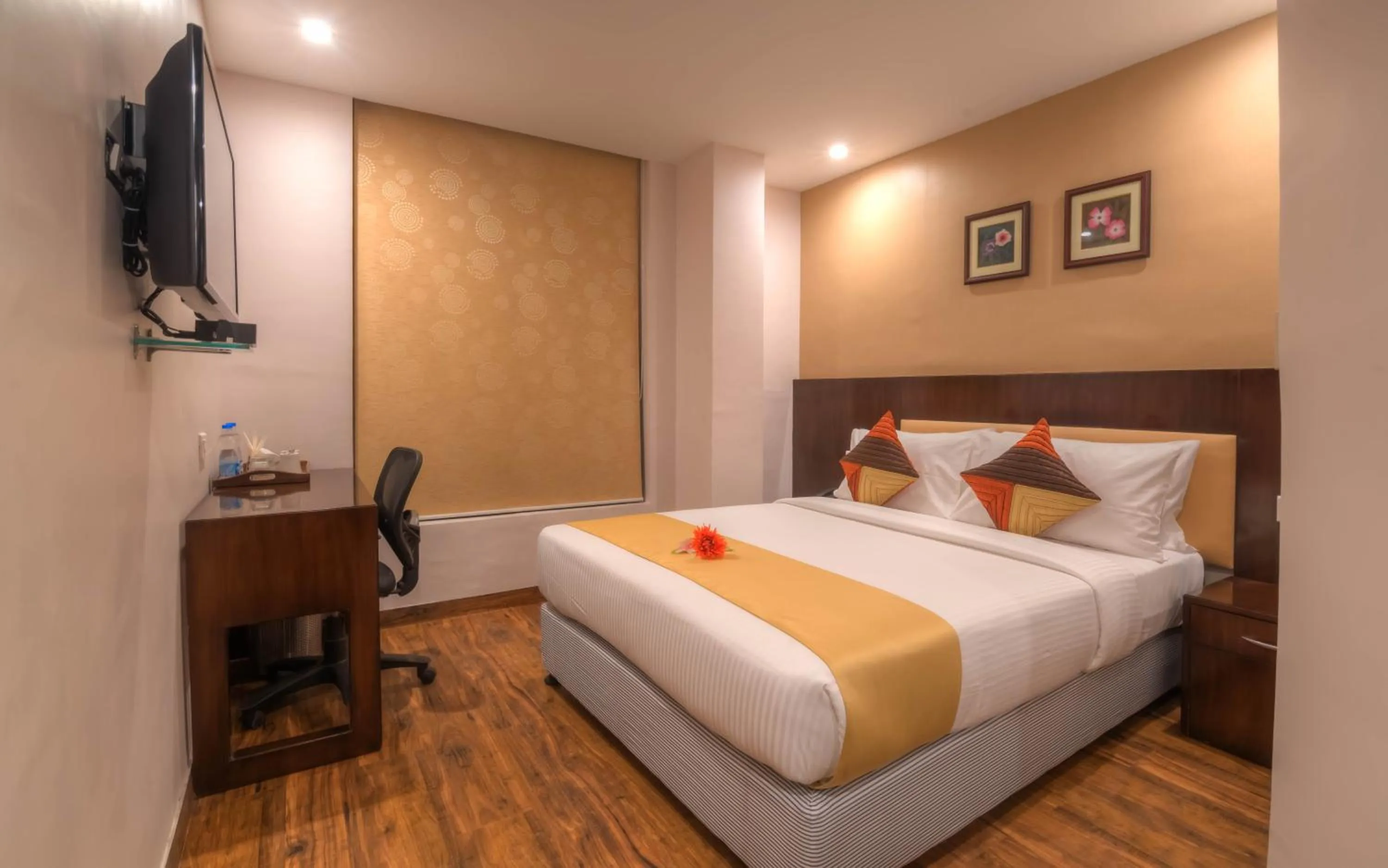 Bed in Mango Hotels Prangan