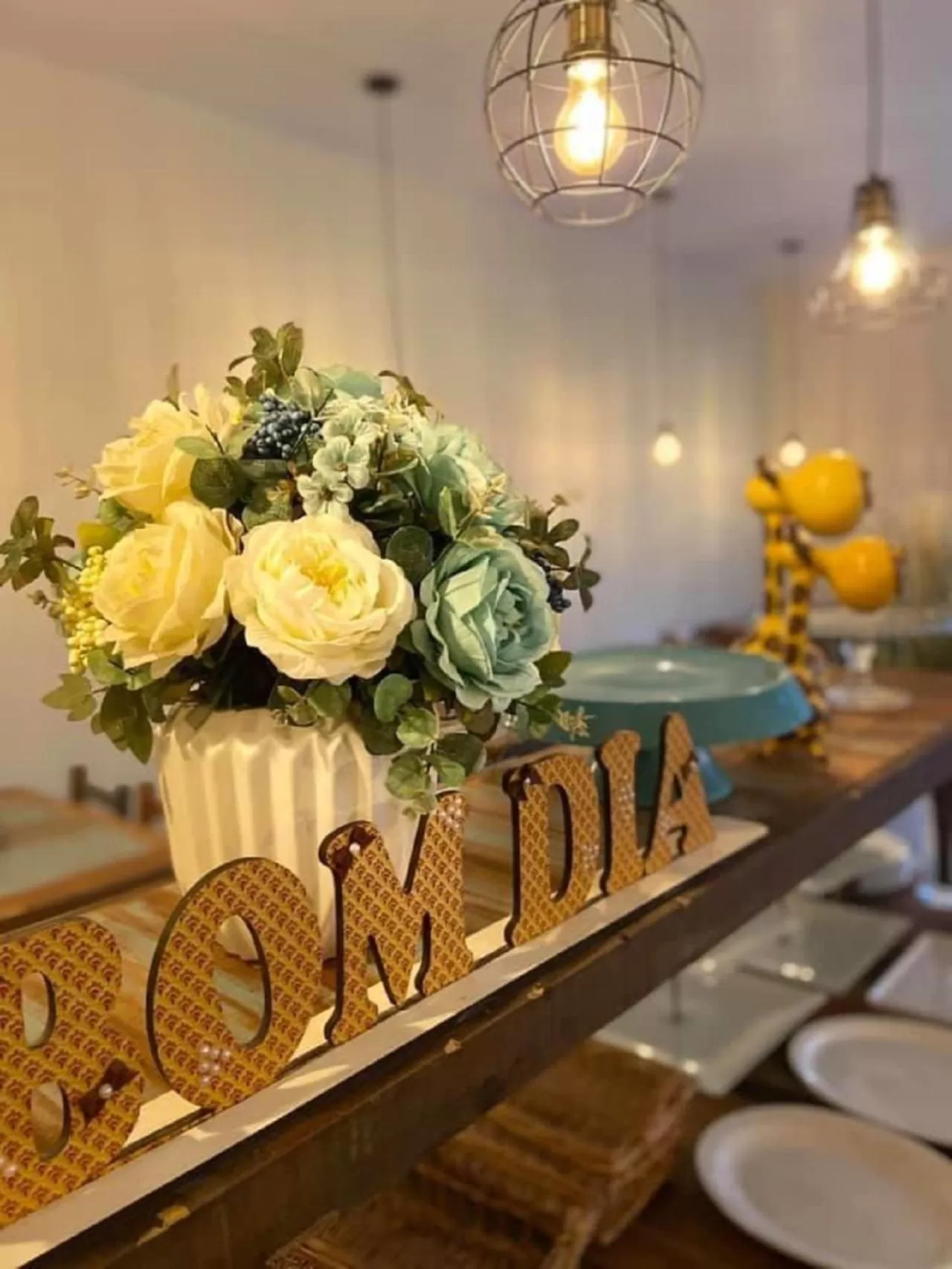 Decorative detail in Pousada Caminho Dos Sonhos