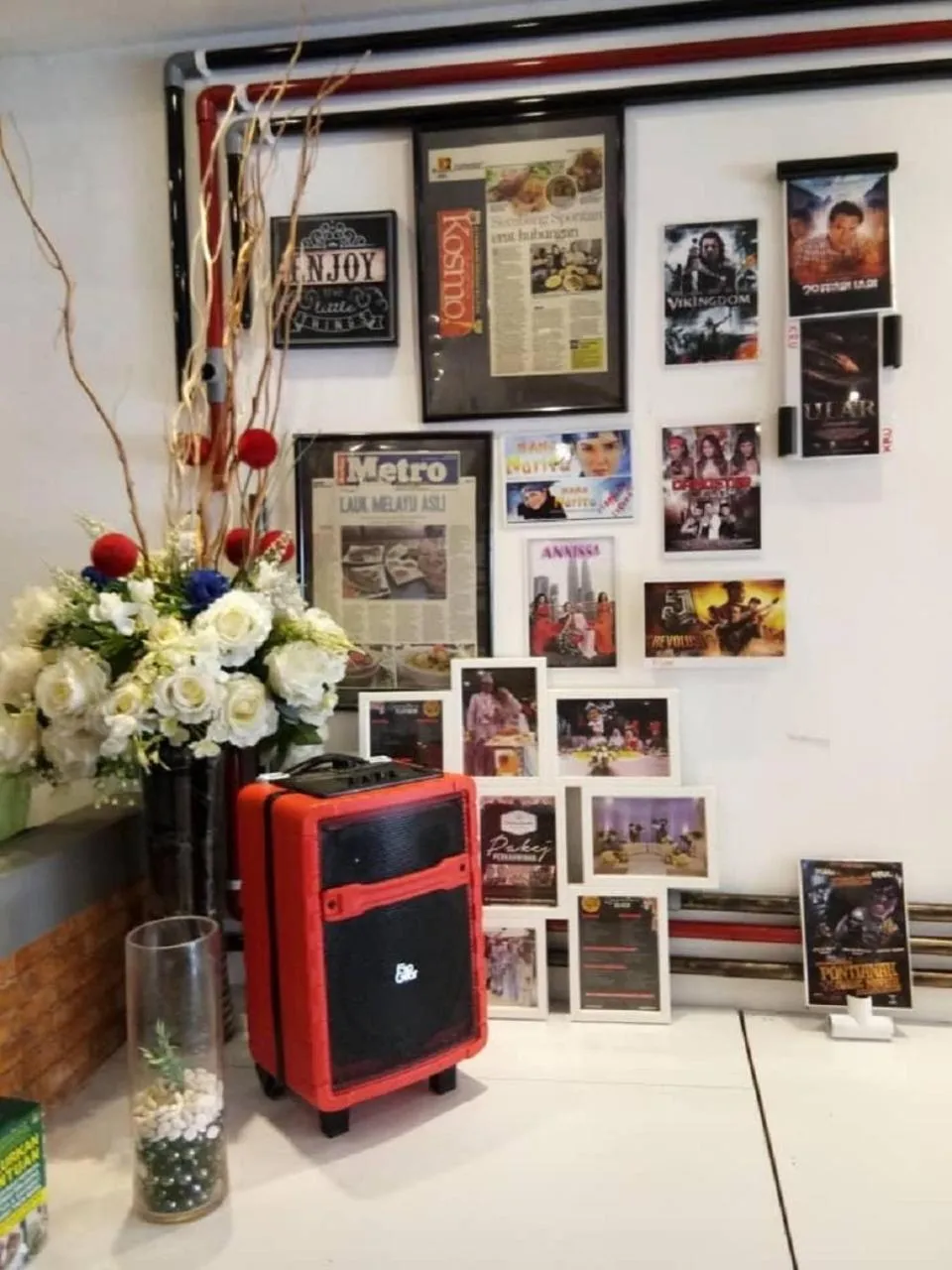 Decorative detail in M Design Hotel @ Pandan Indah