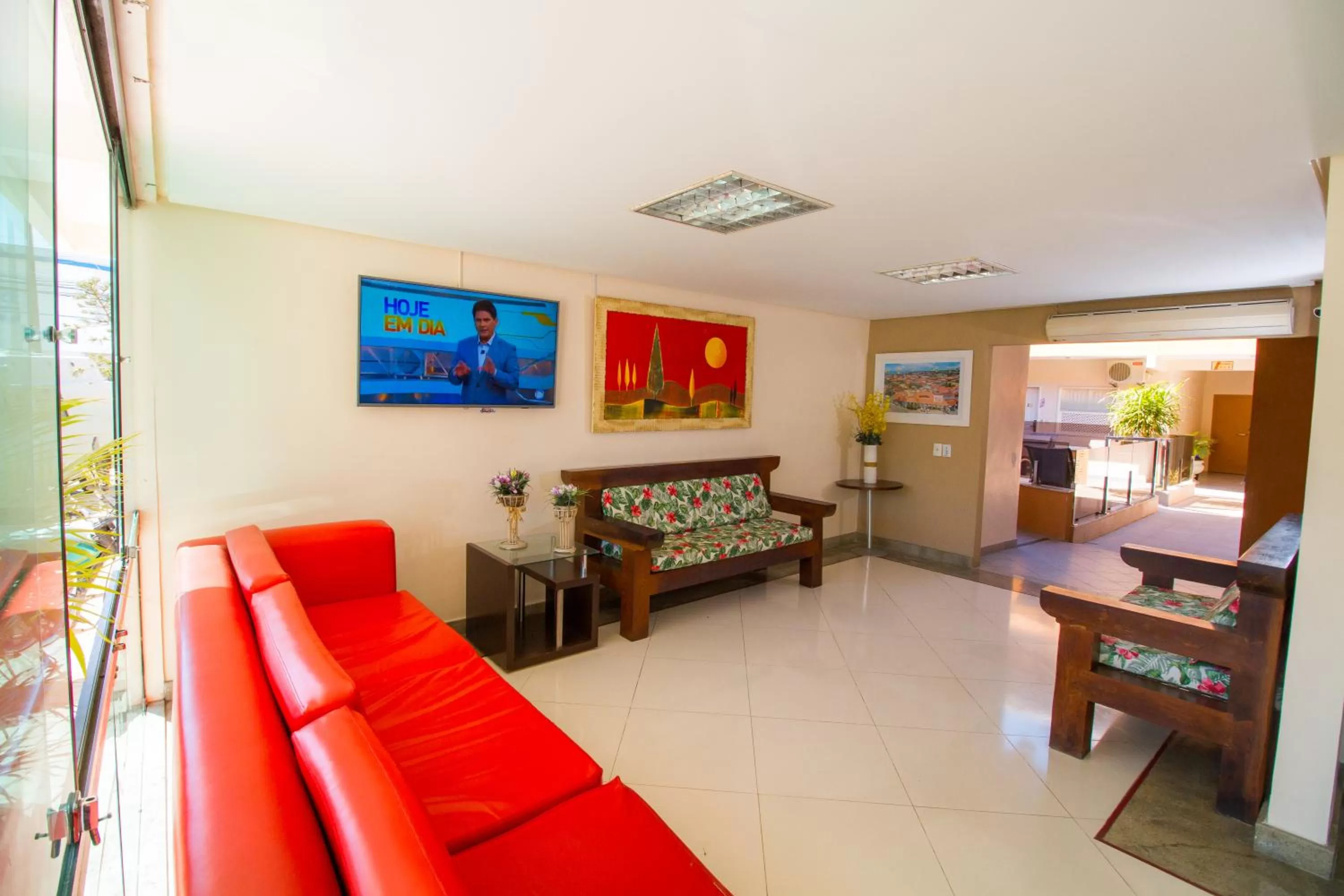 Lobby or reception in Rede Andrade Terra Brasil