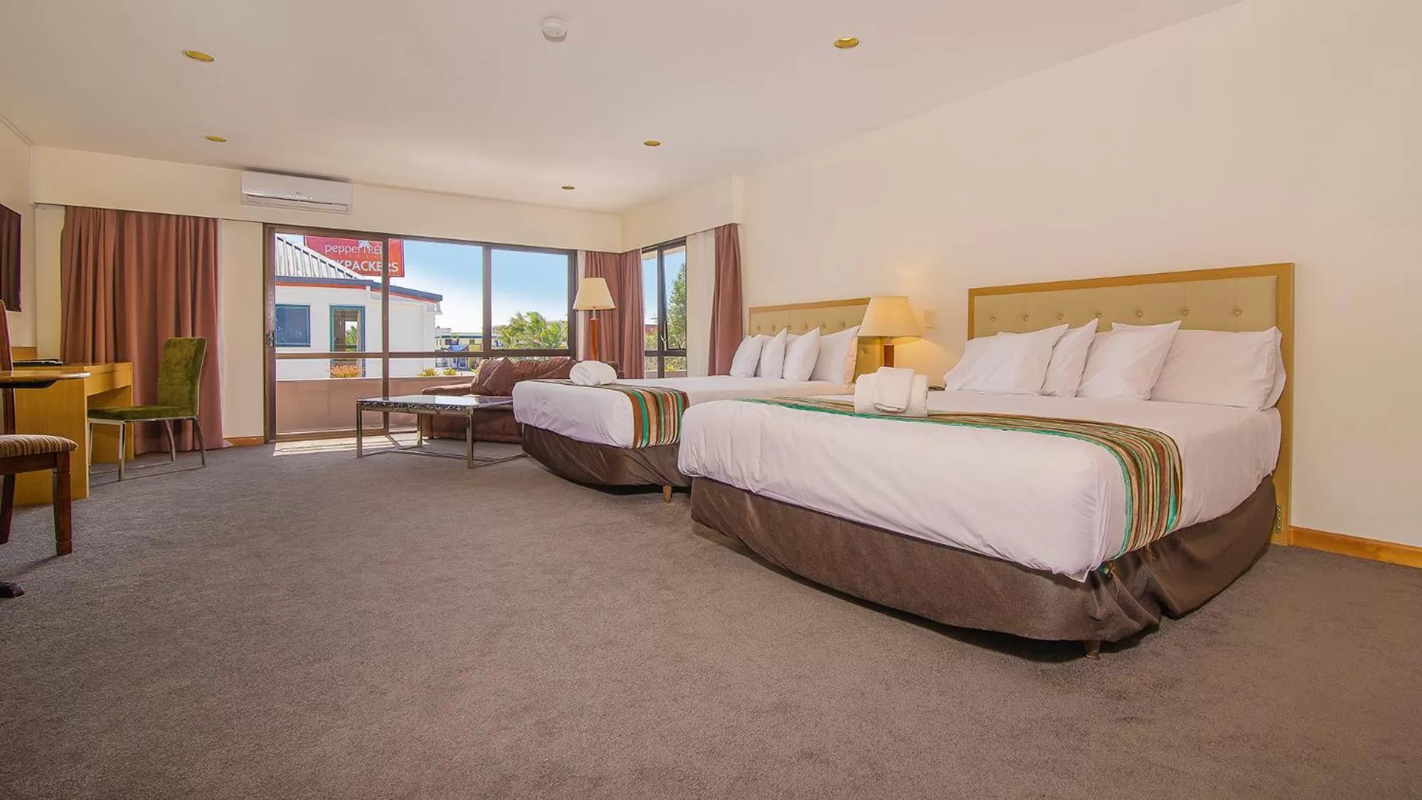 Photo of the whole room, Bed in Paihia Pacific Resort Hotel