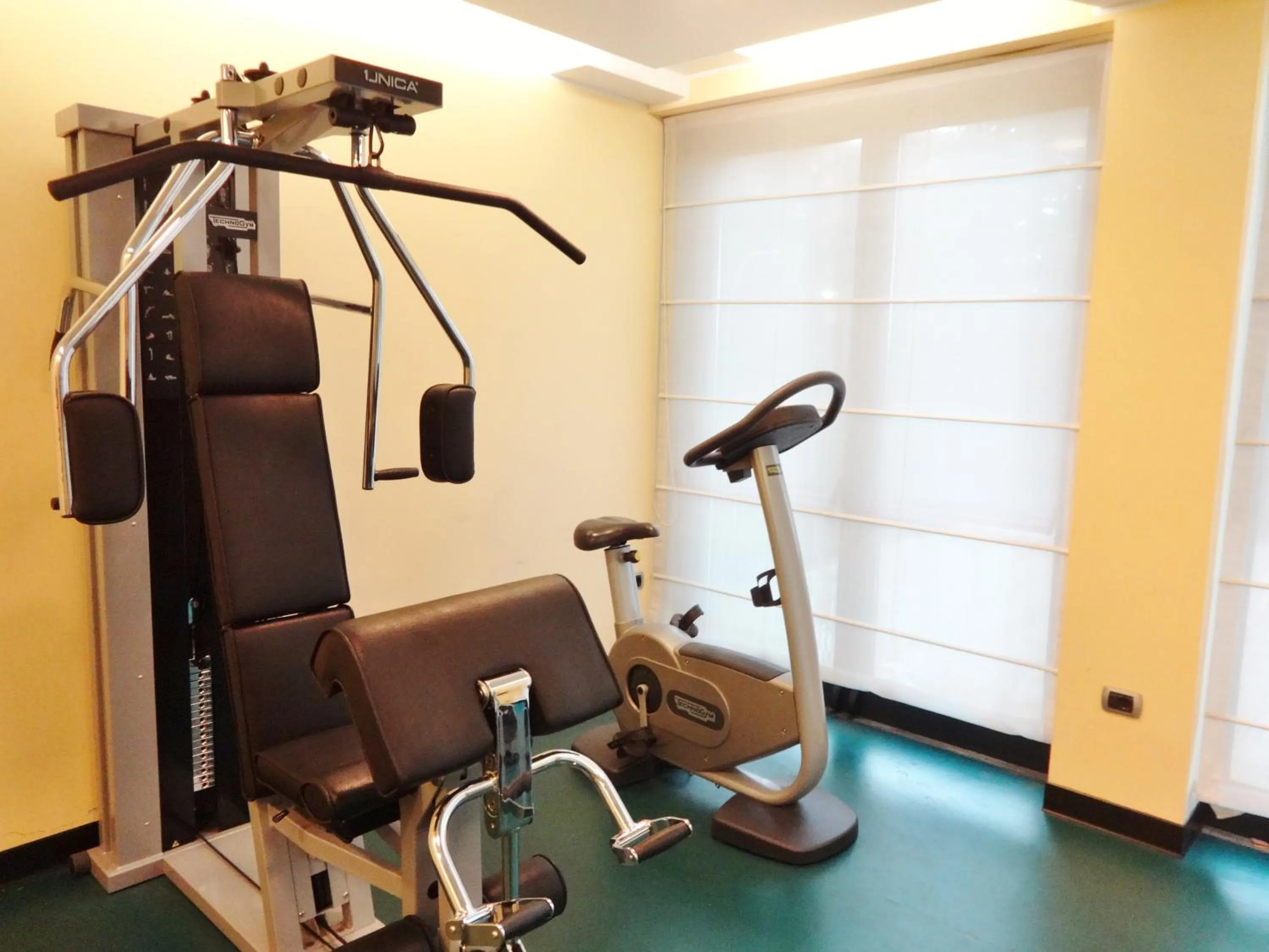 Fitness centre/facilities in Hotel Tiffany Milano