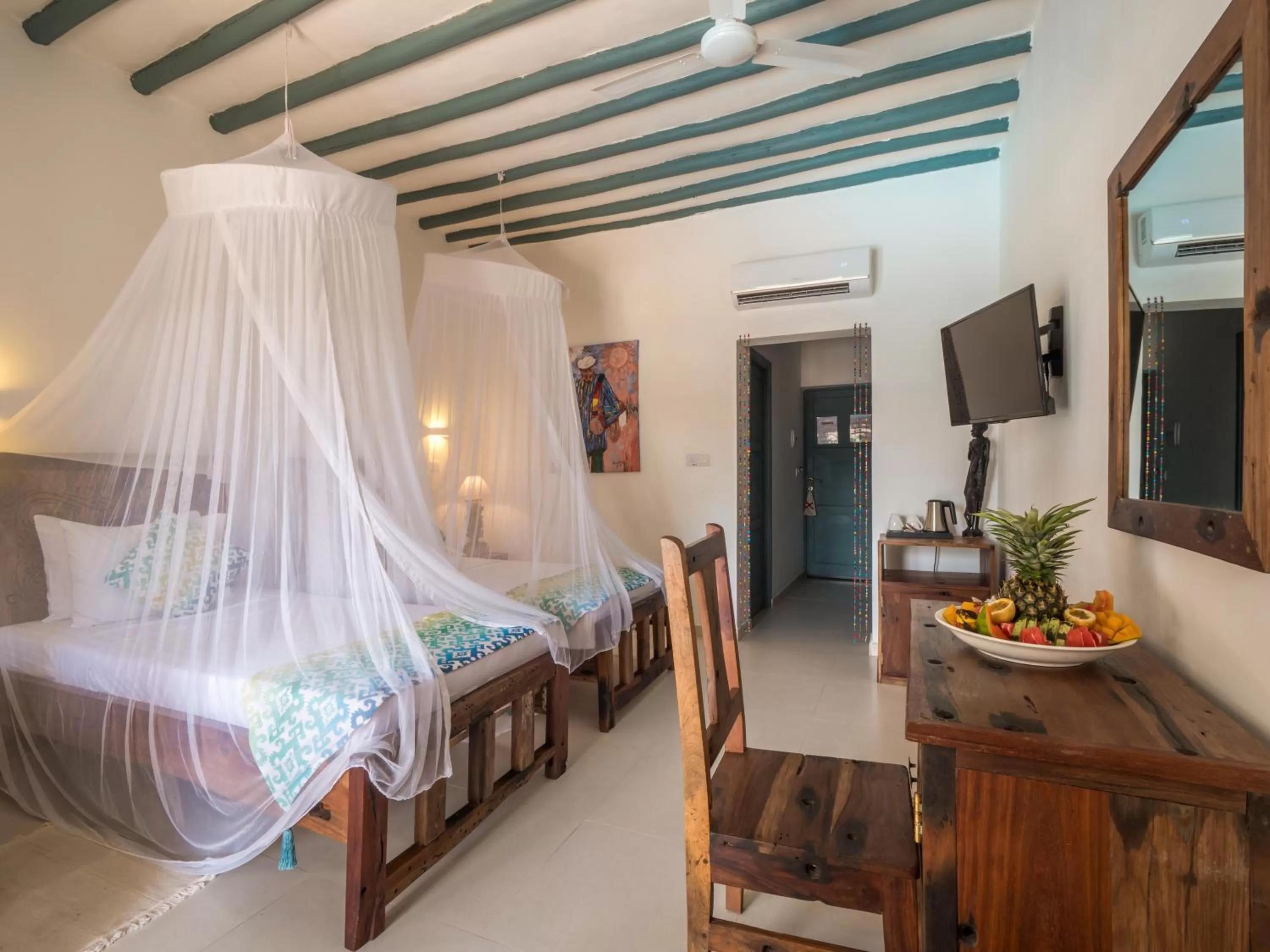 TV and multimedia, Bed in Kiwengwa Beach Resort