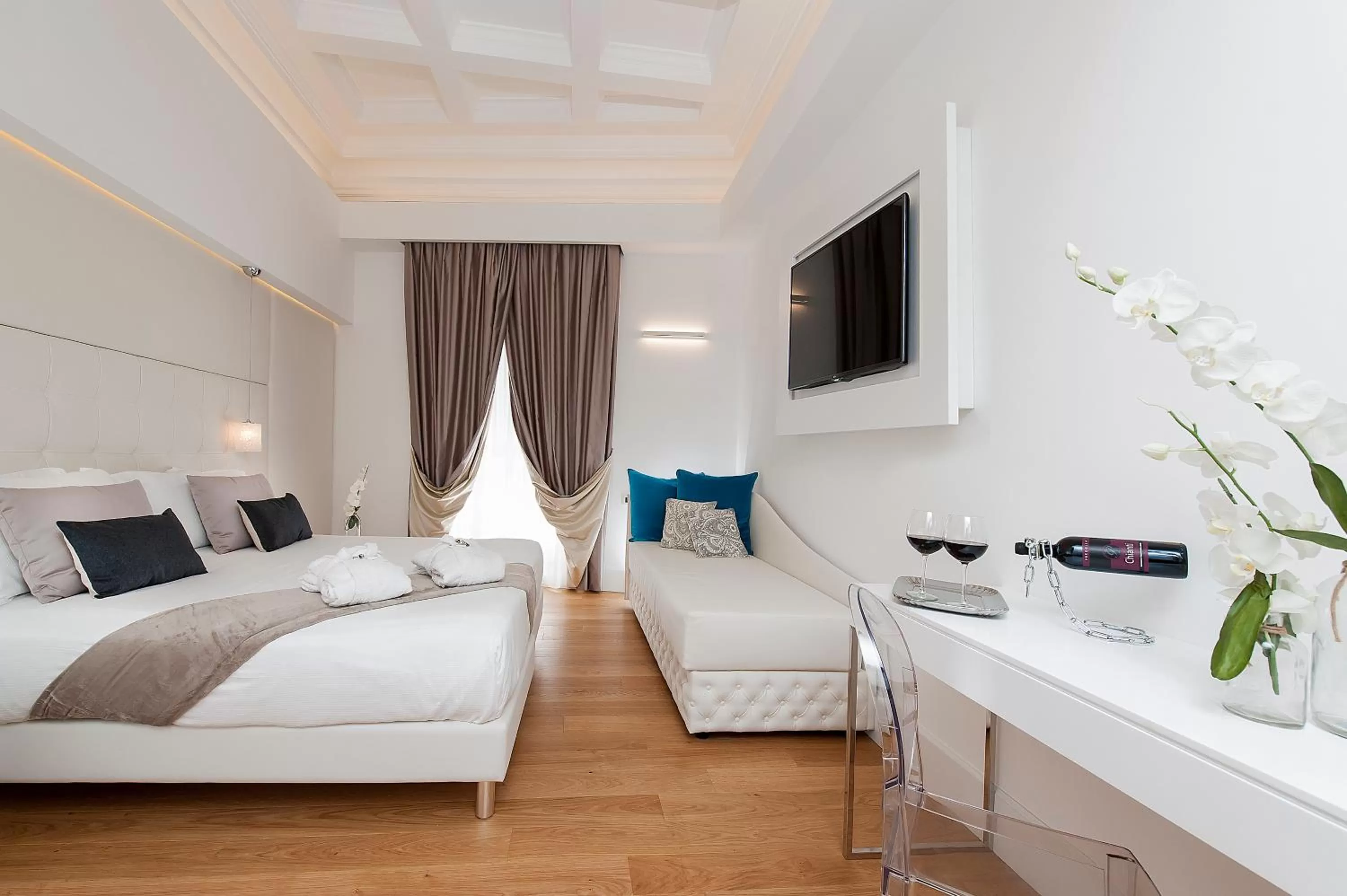 Bed in Argentina Residenza Style Hotel