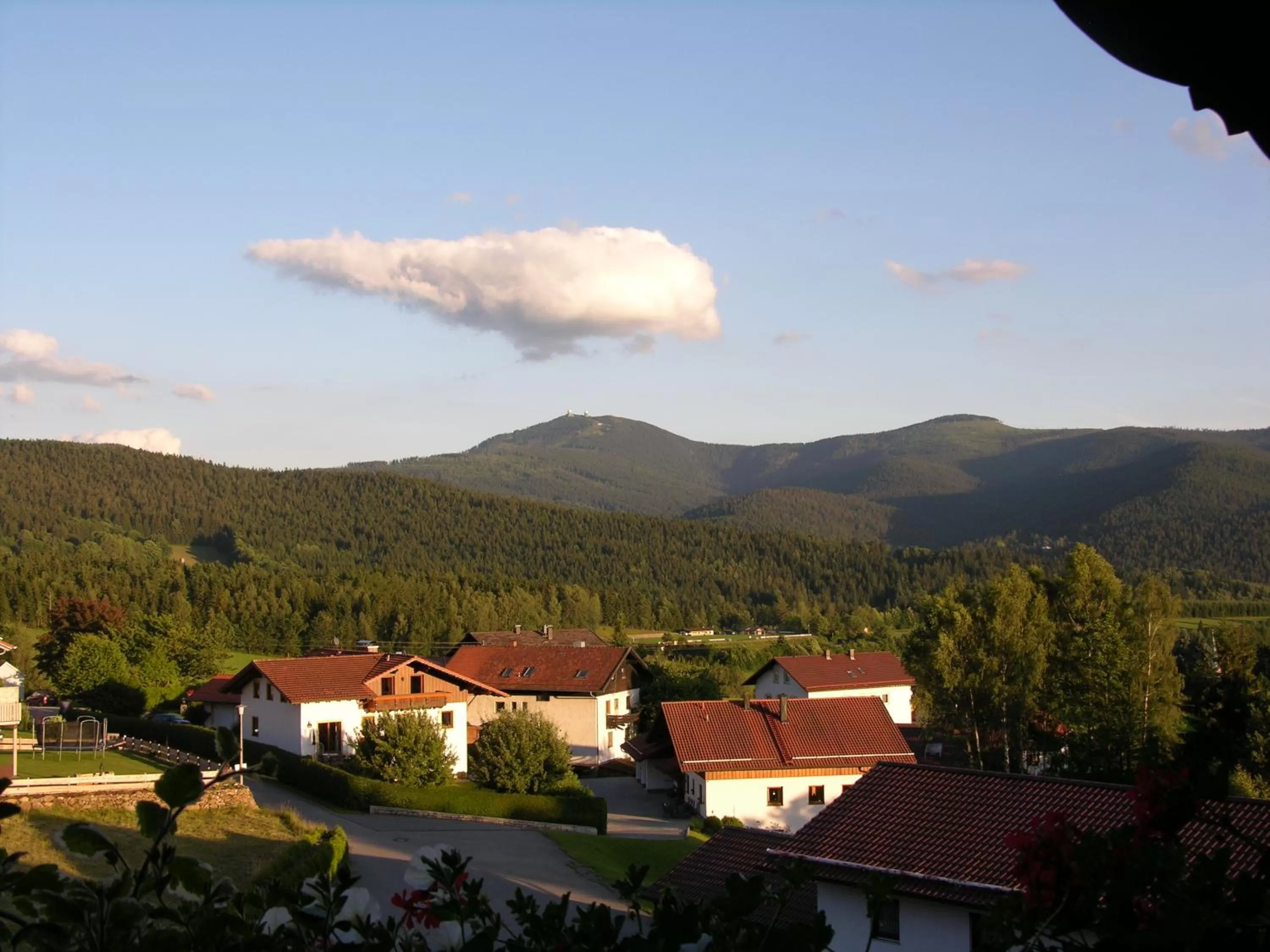 Mountain view in GarniHotel - Arberblick