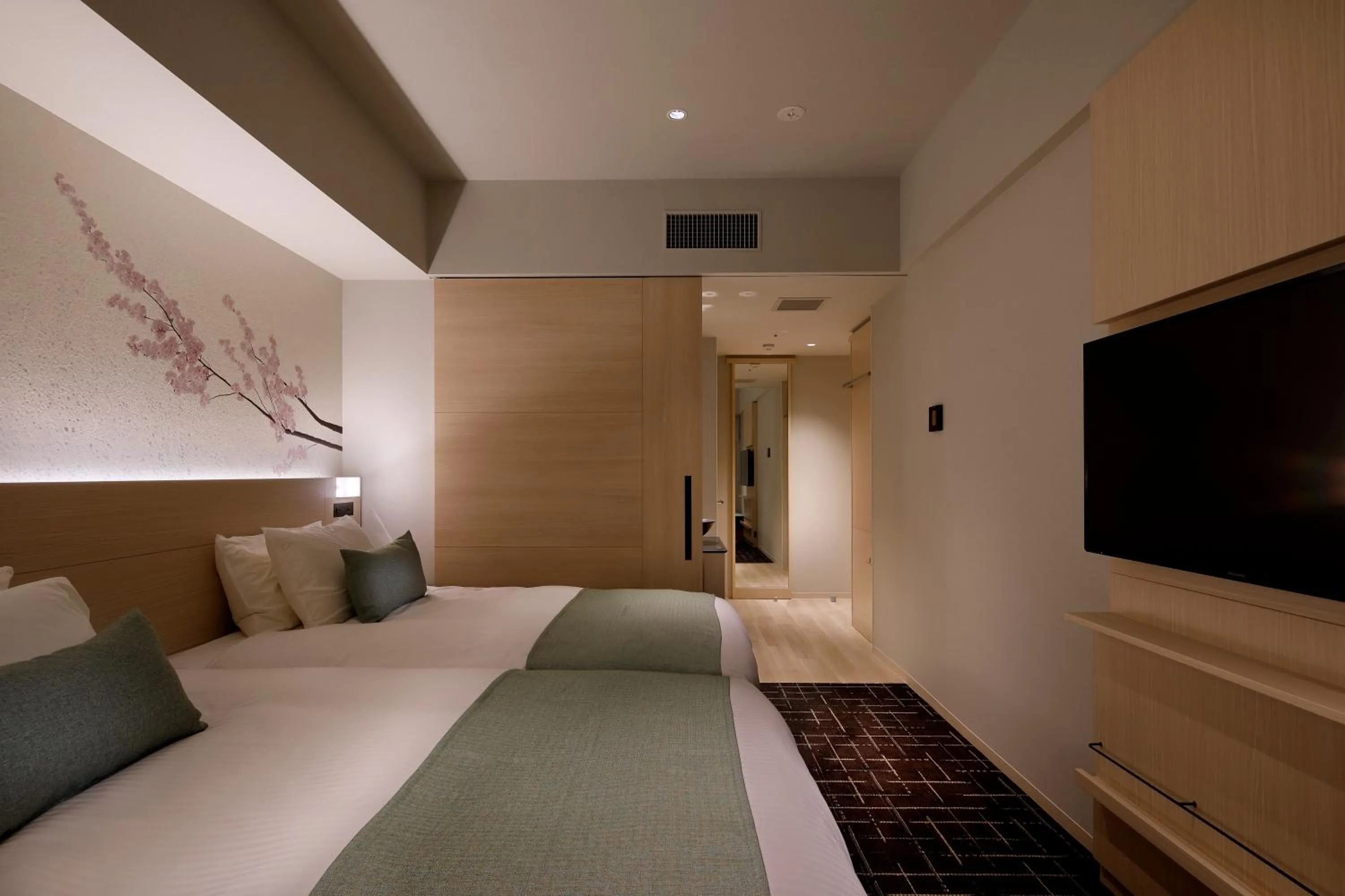 Photo of the whole room, Bed in Hotel Yaenomidori Tokyo