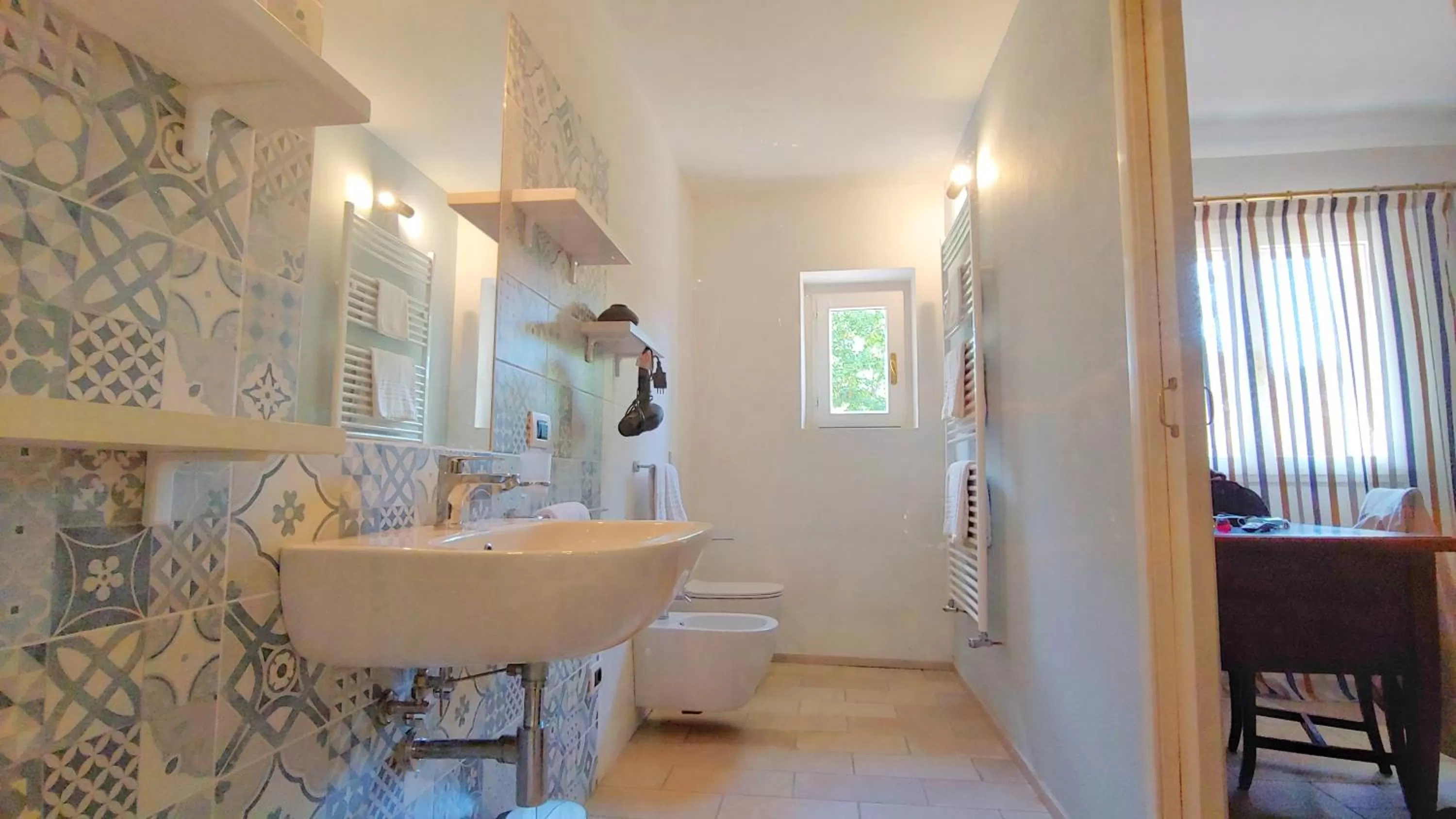 Bathroom in Torrebianca Tuscany