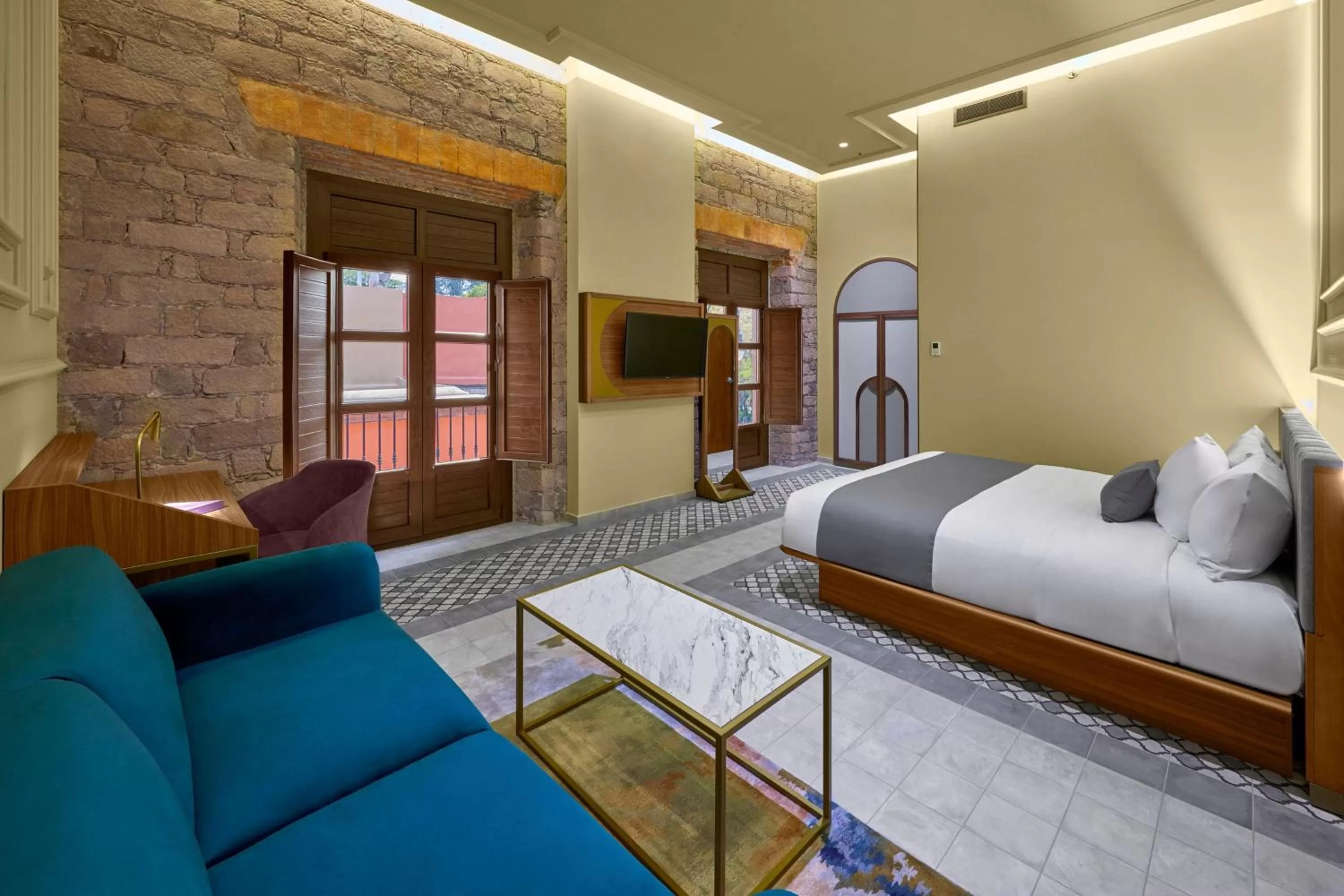 Bedroom, Bed in City Centro by Marriott San Luis Potosi