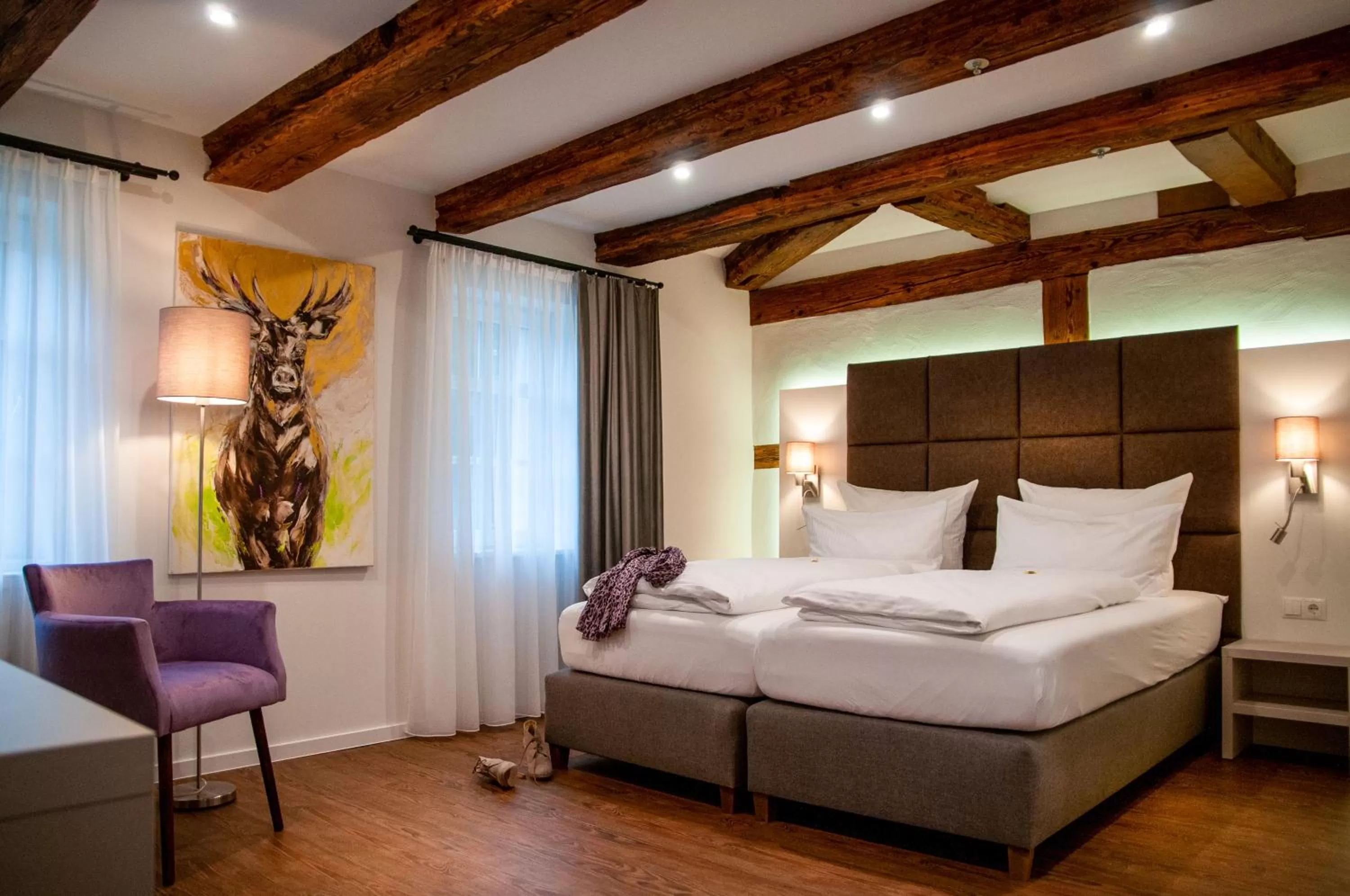 Bed in Hotel Schuberths am Schloss