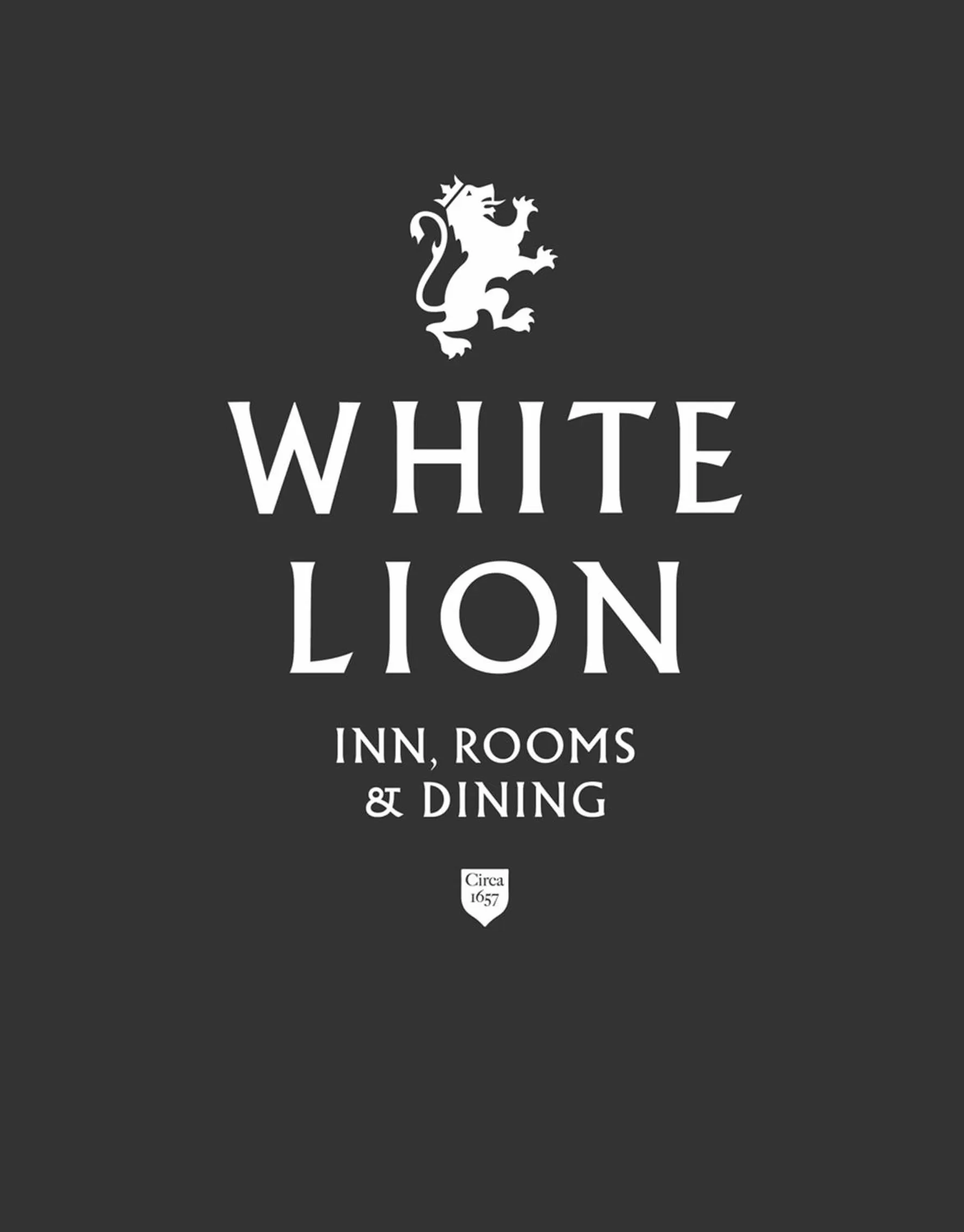 Property logo or sign in White Lion