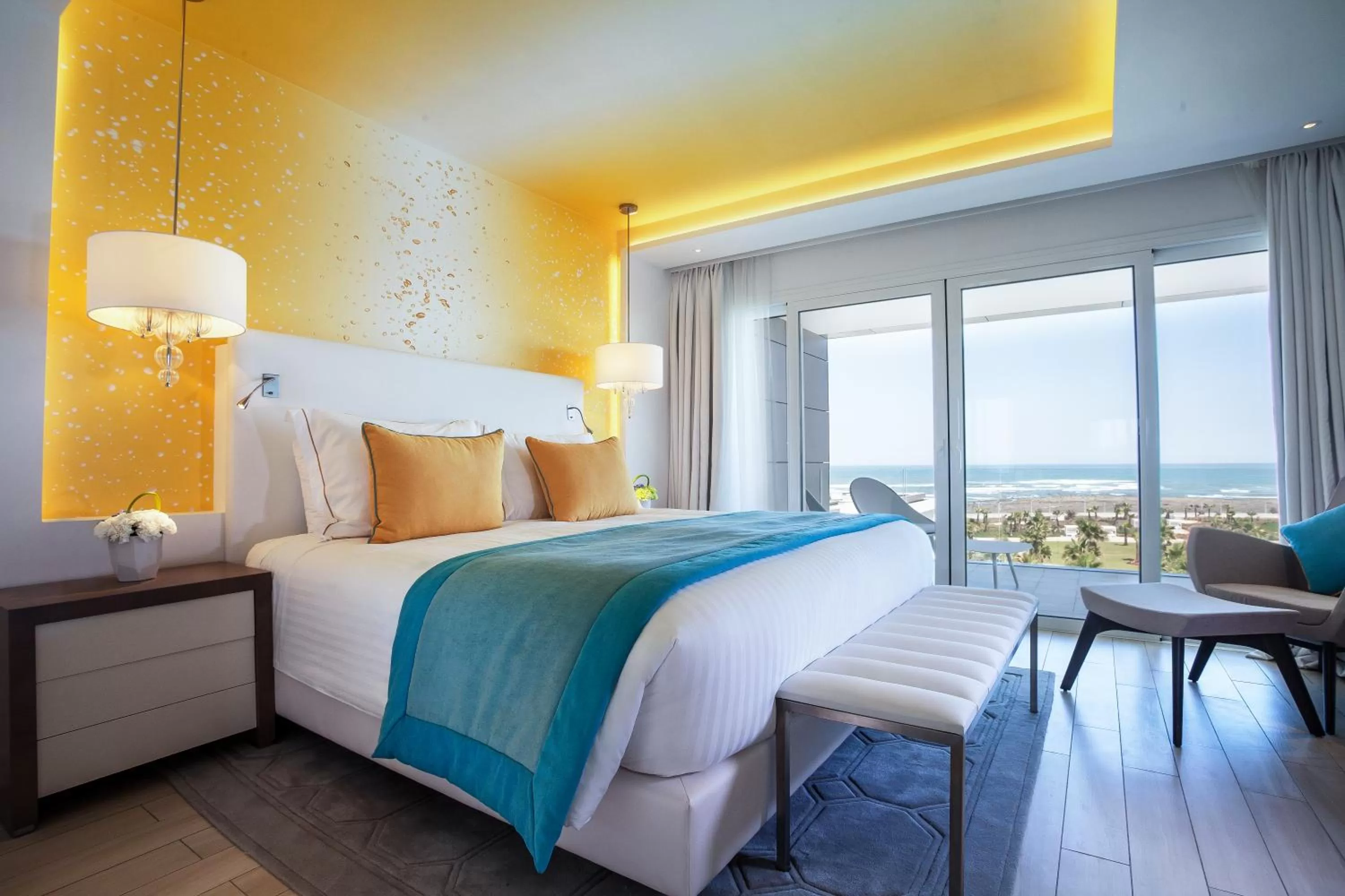 Bedroom, Bed in Vichy Célestins Spa Hôtel Casablanca