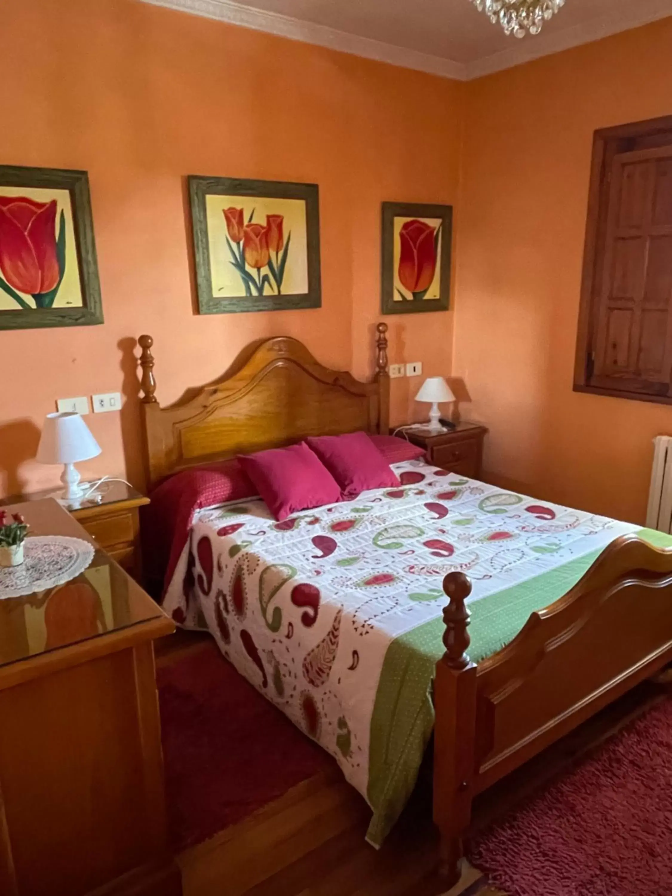 Bed in Hotel Tilve Bed in Hotel Tilve