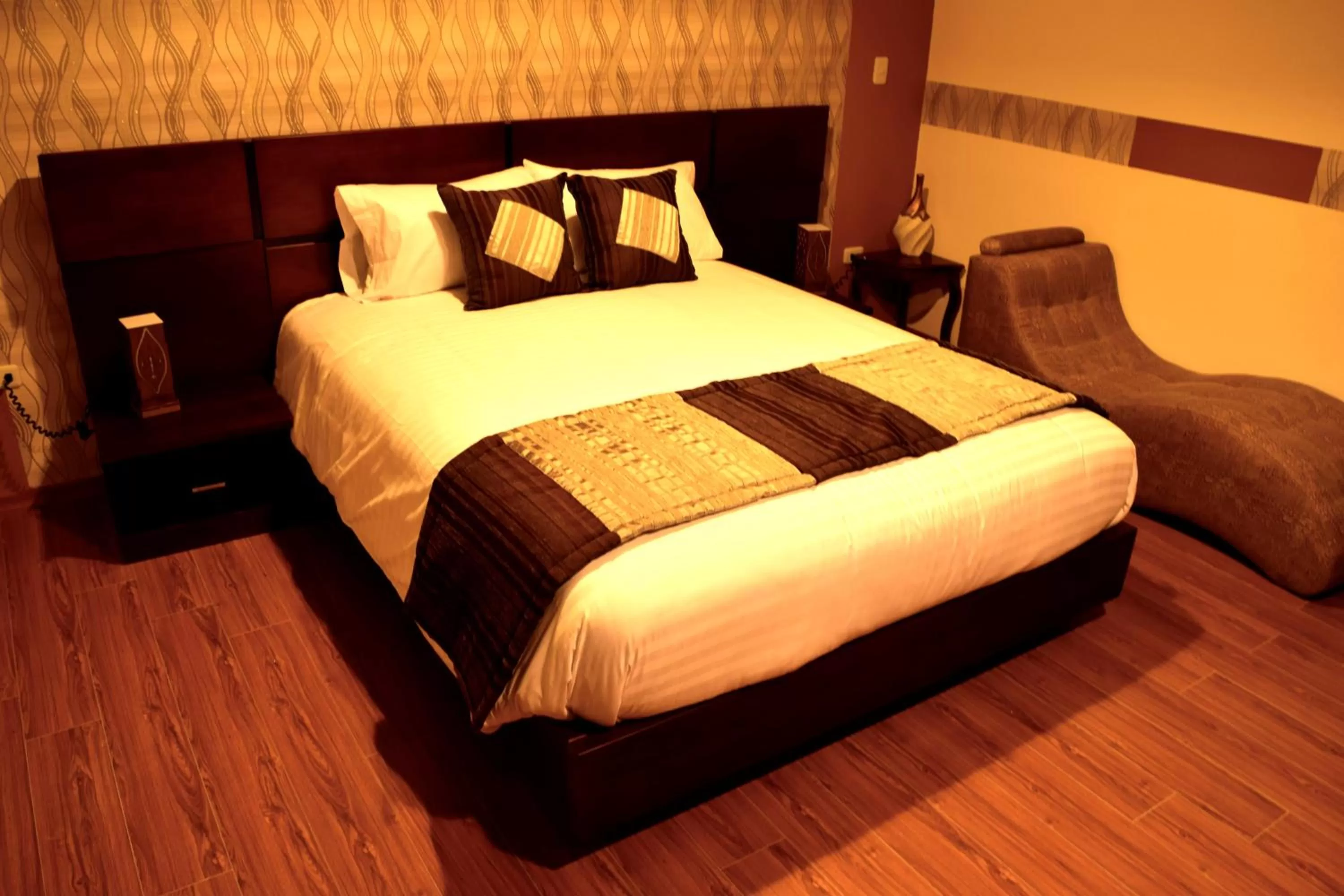 Bedroom in La Kapital Hotel