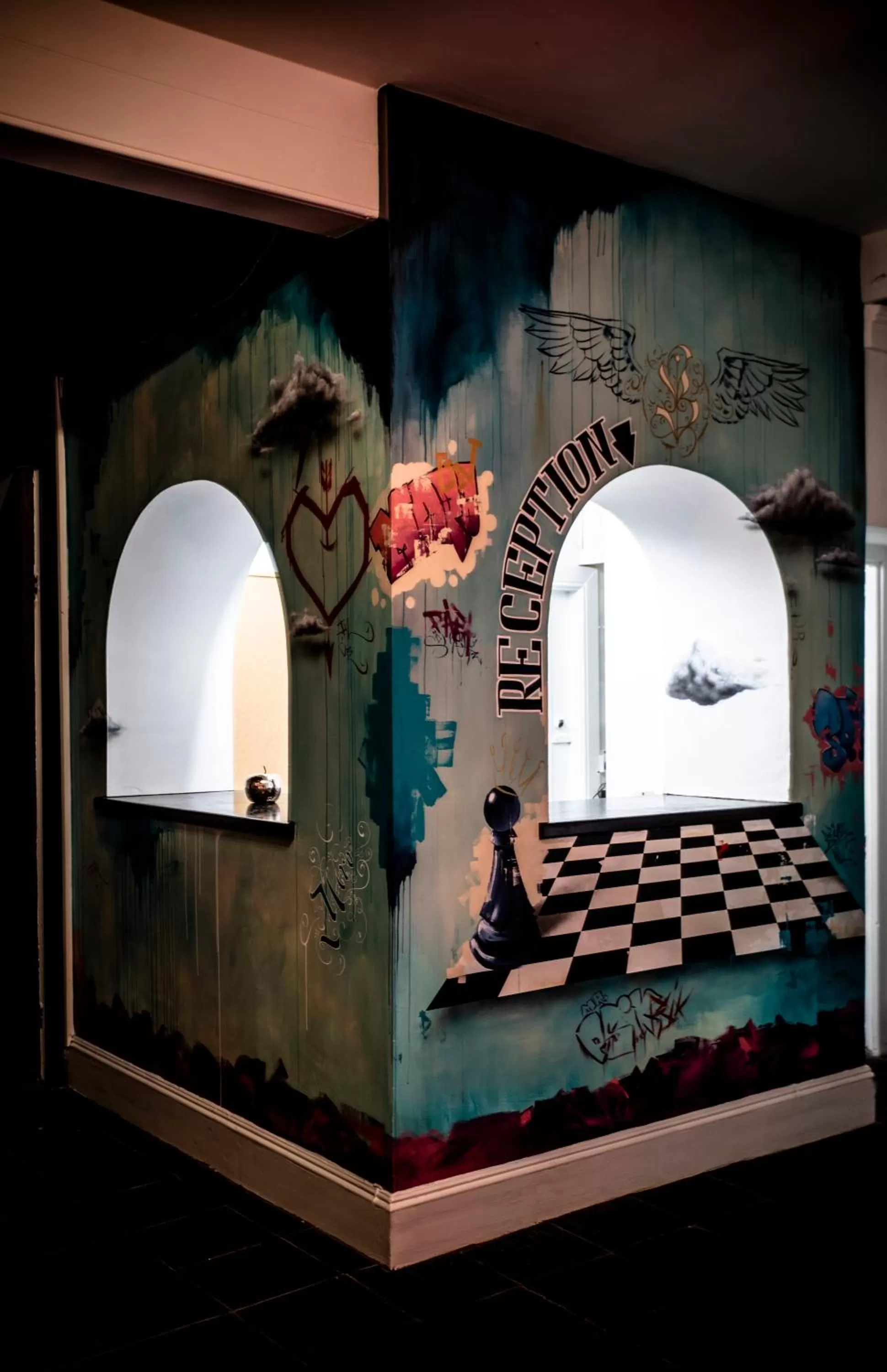 Lobby or reception in Broomhill Estate Boutique Art Hotel