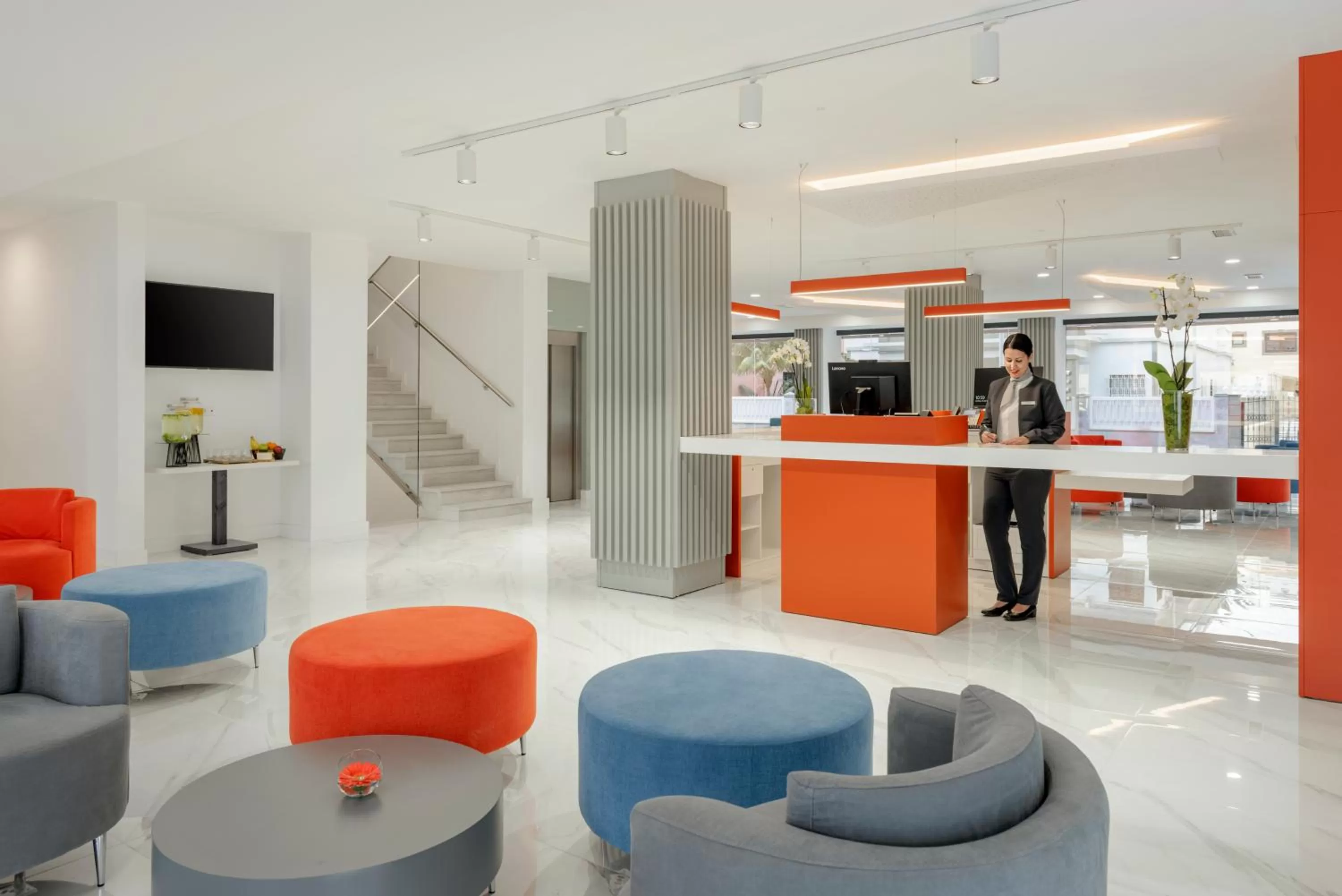 Lobby or reception in Occidental Las Palmas