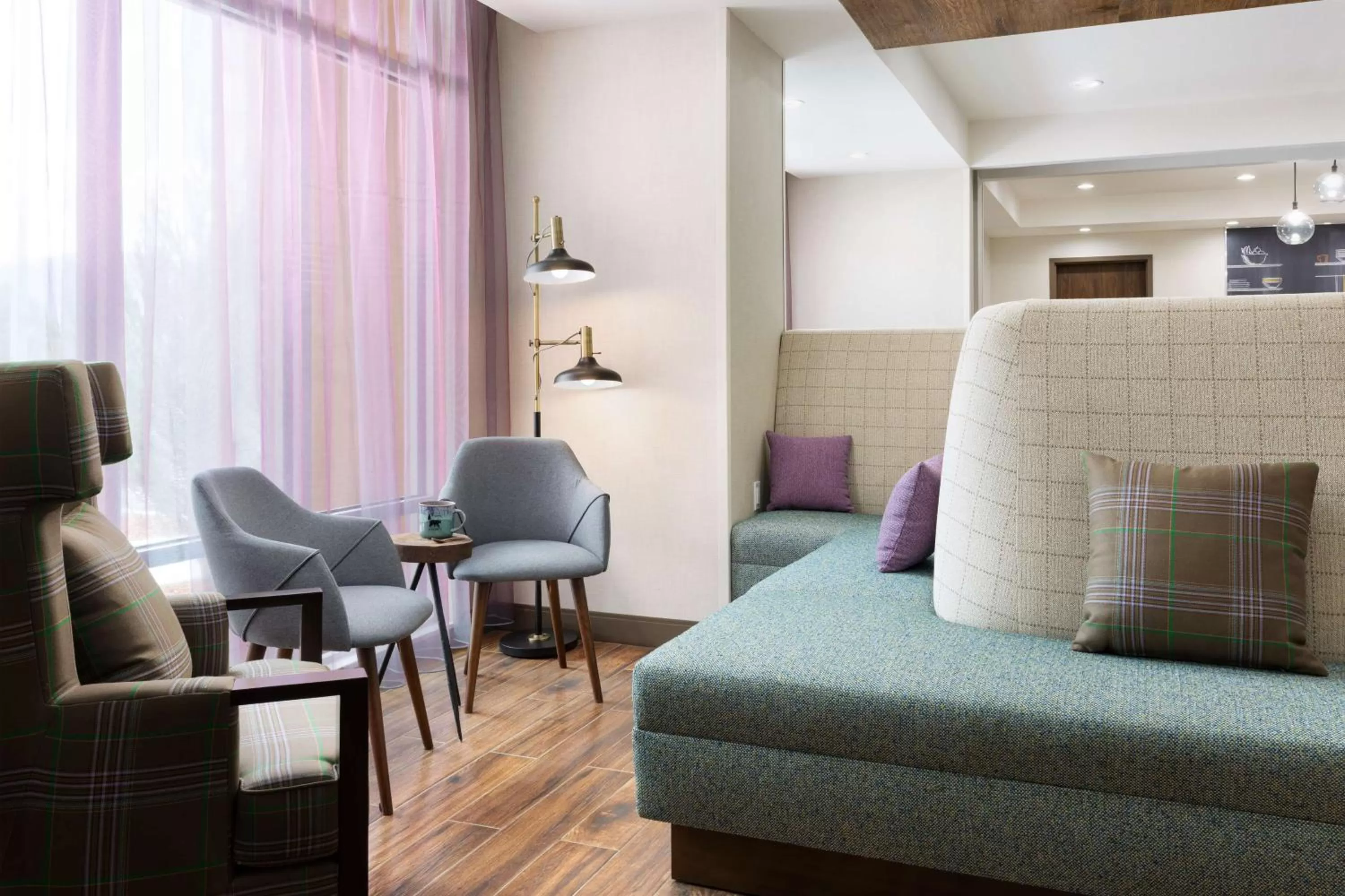 Lobby or reception in Hampton Inn Oakhurst-Yosemite