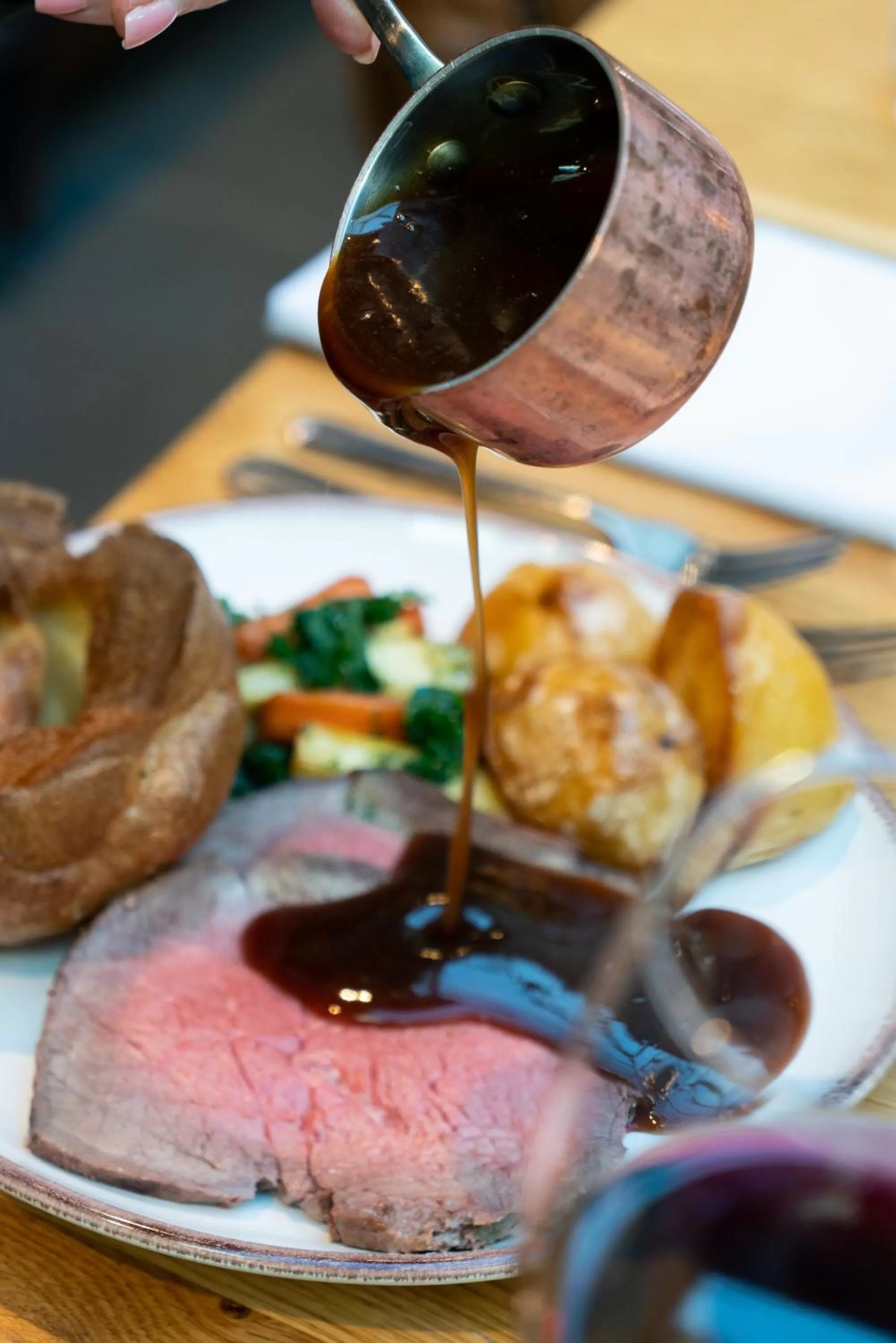 Food close-up in Plum and Partridge Husthwaite