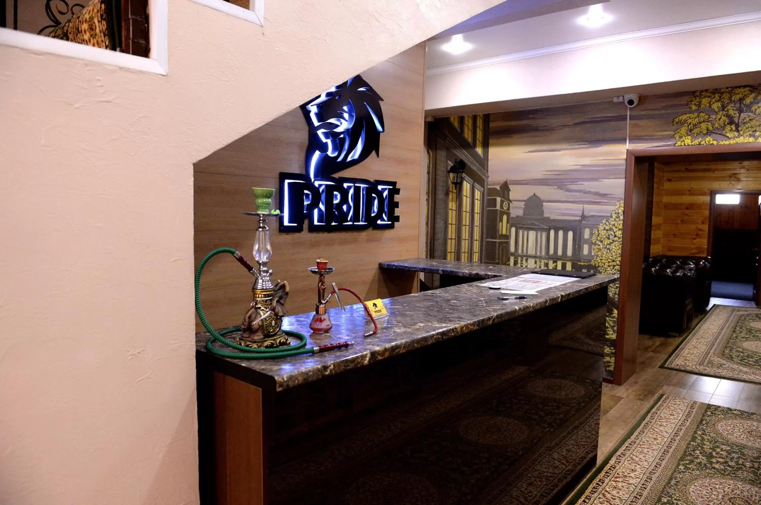 Property logo or sign, Lobby/Reception in Pride Hotel
