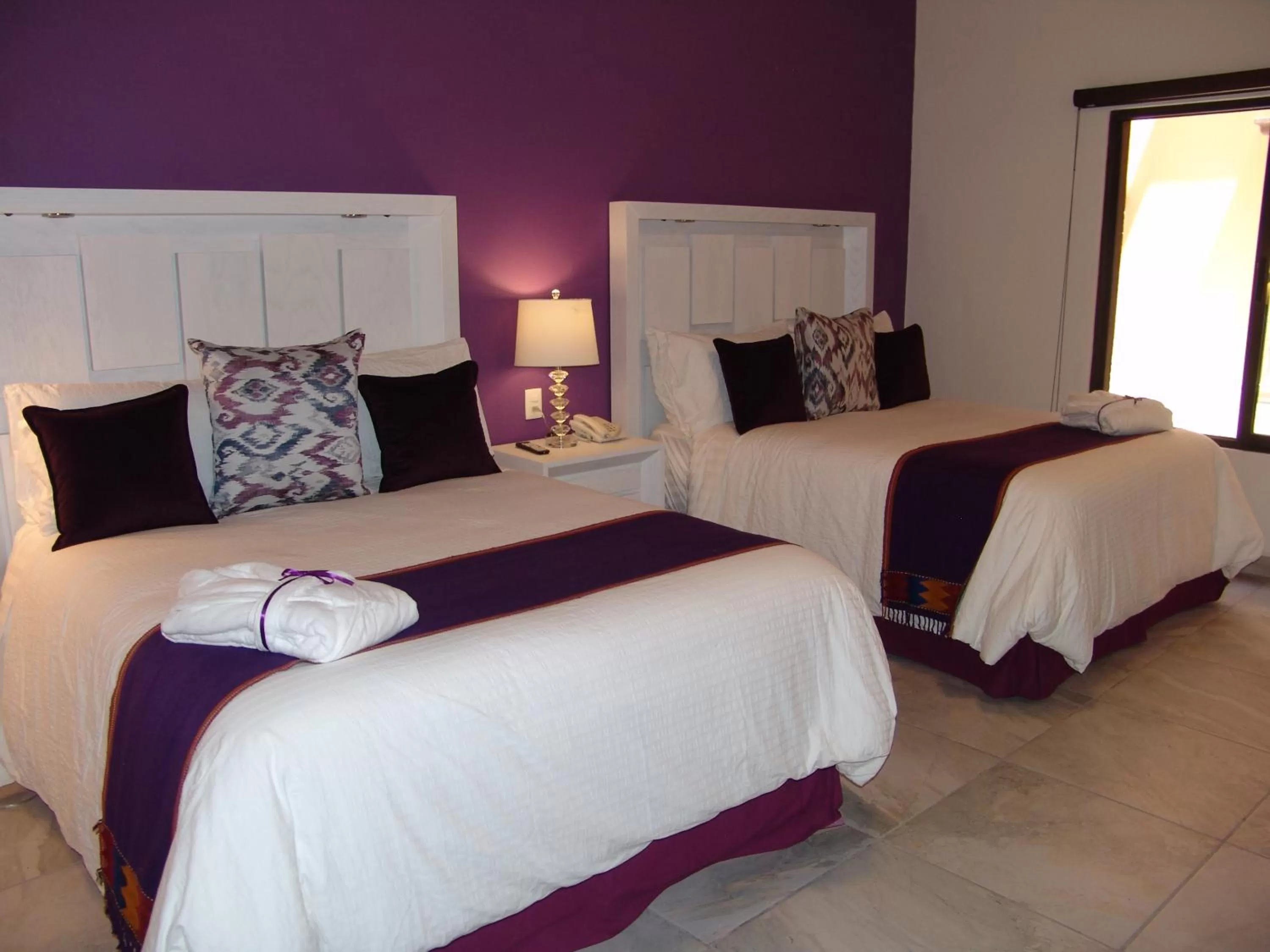 Bed in Hotel Casa Don Quijote