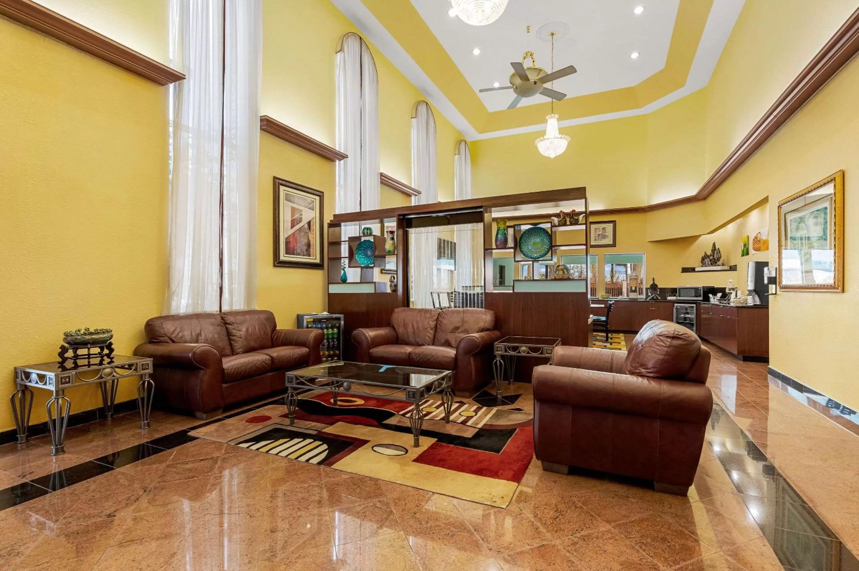 Lobby or reception in Quality Inn & Suites Houston Northwest - Cypress