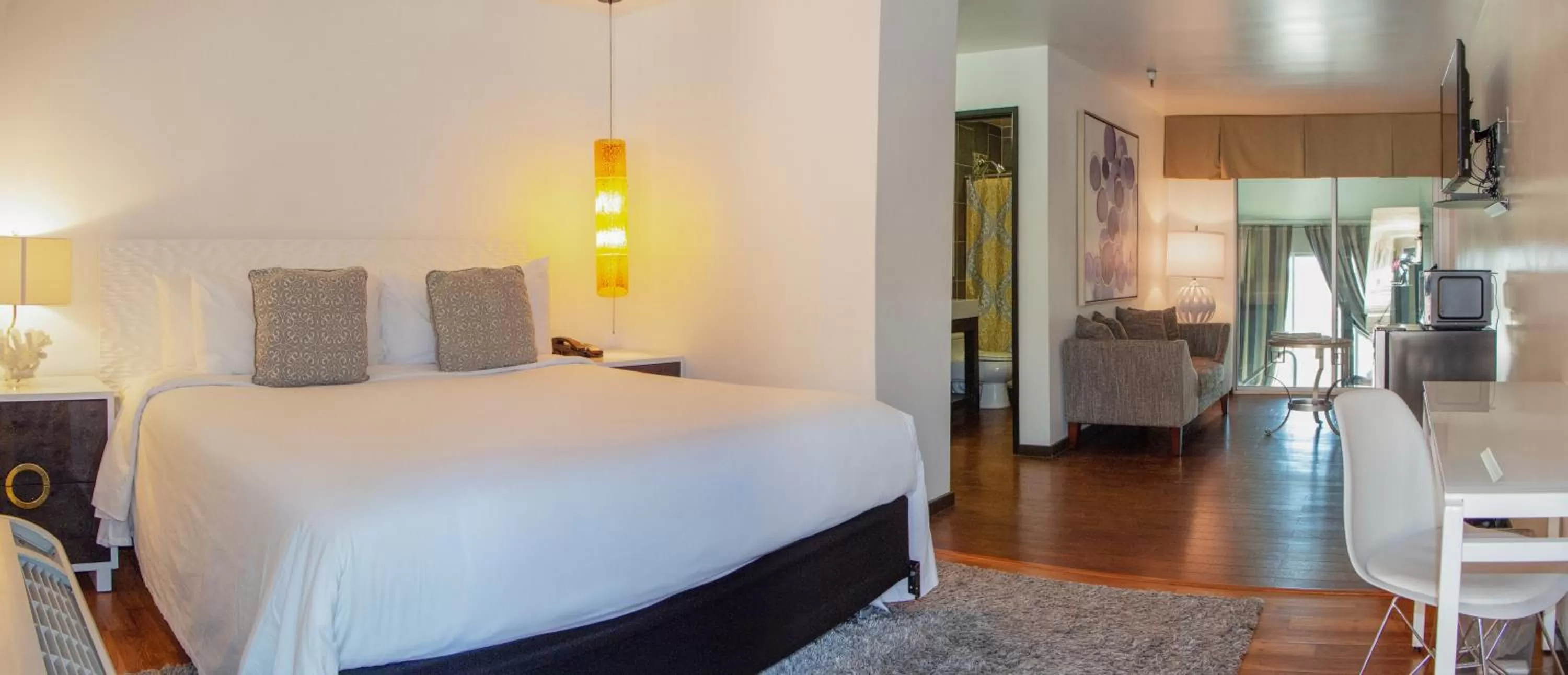 Bed in Aqua Soleil Hotel and Mineral Water Spa