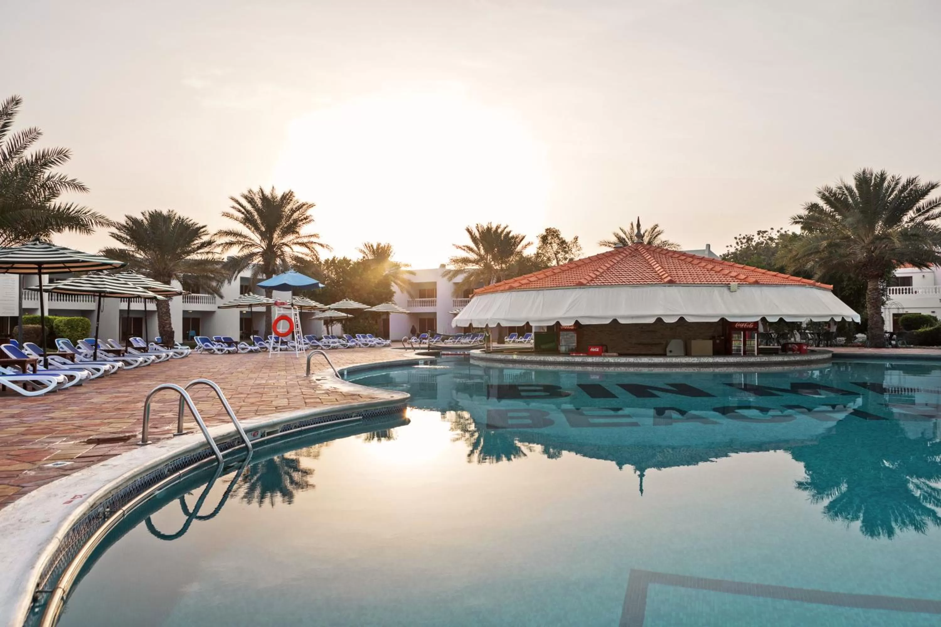 Swimming pool in BM Beach Resort
