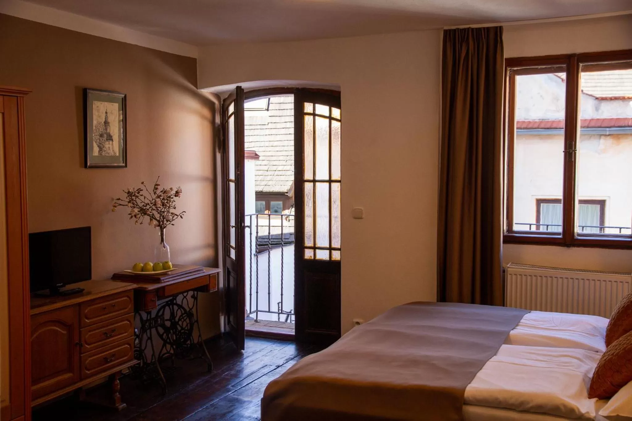 Bed in Hotel Svambersky dum