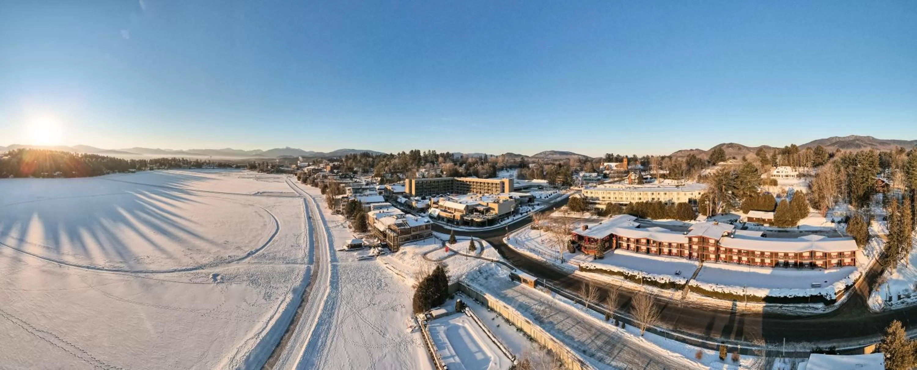Bird's eye view in High Peaks Resort
