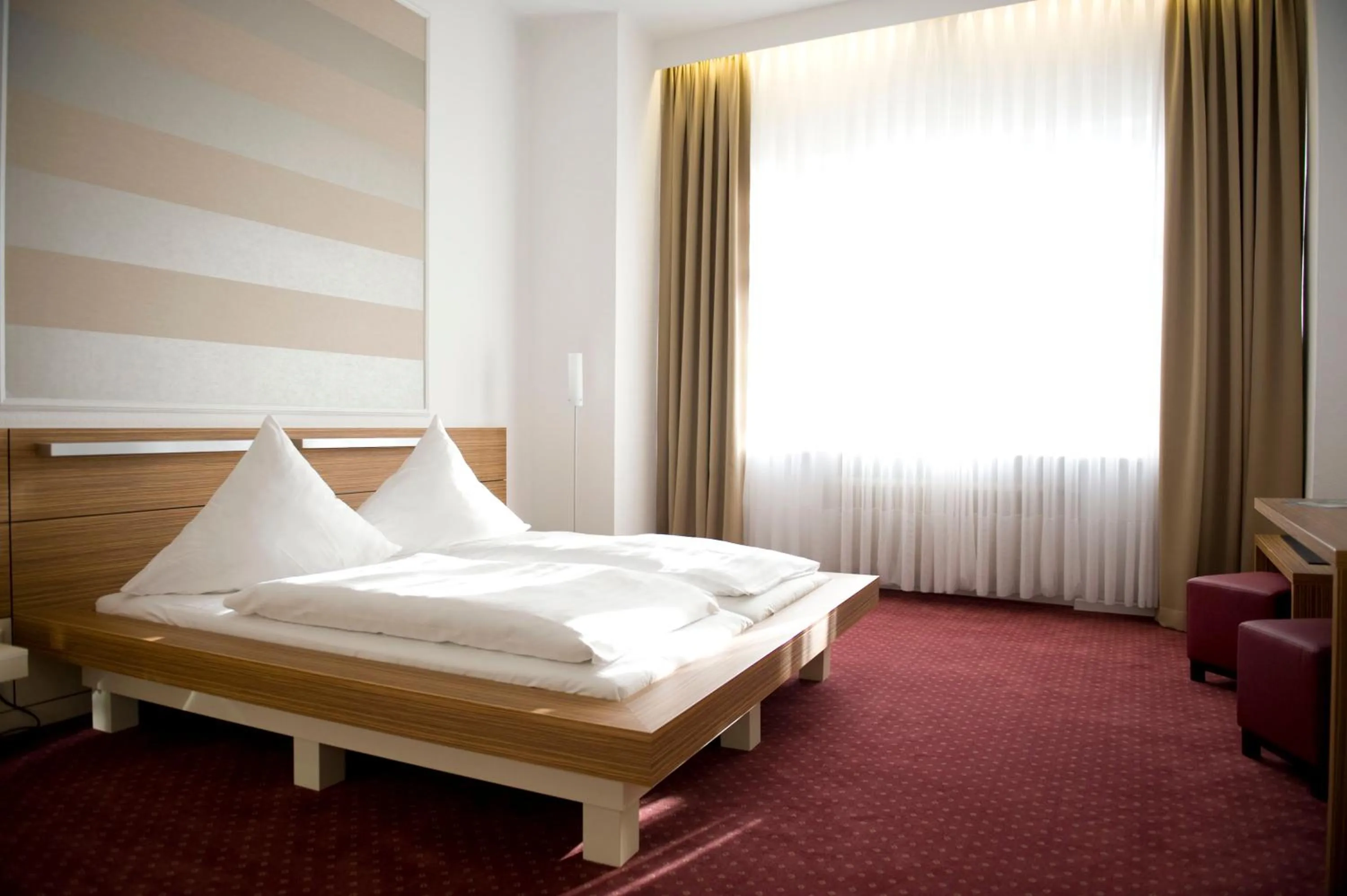 Bed in Hotel Prinzregent