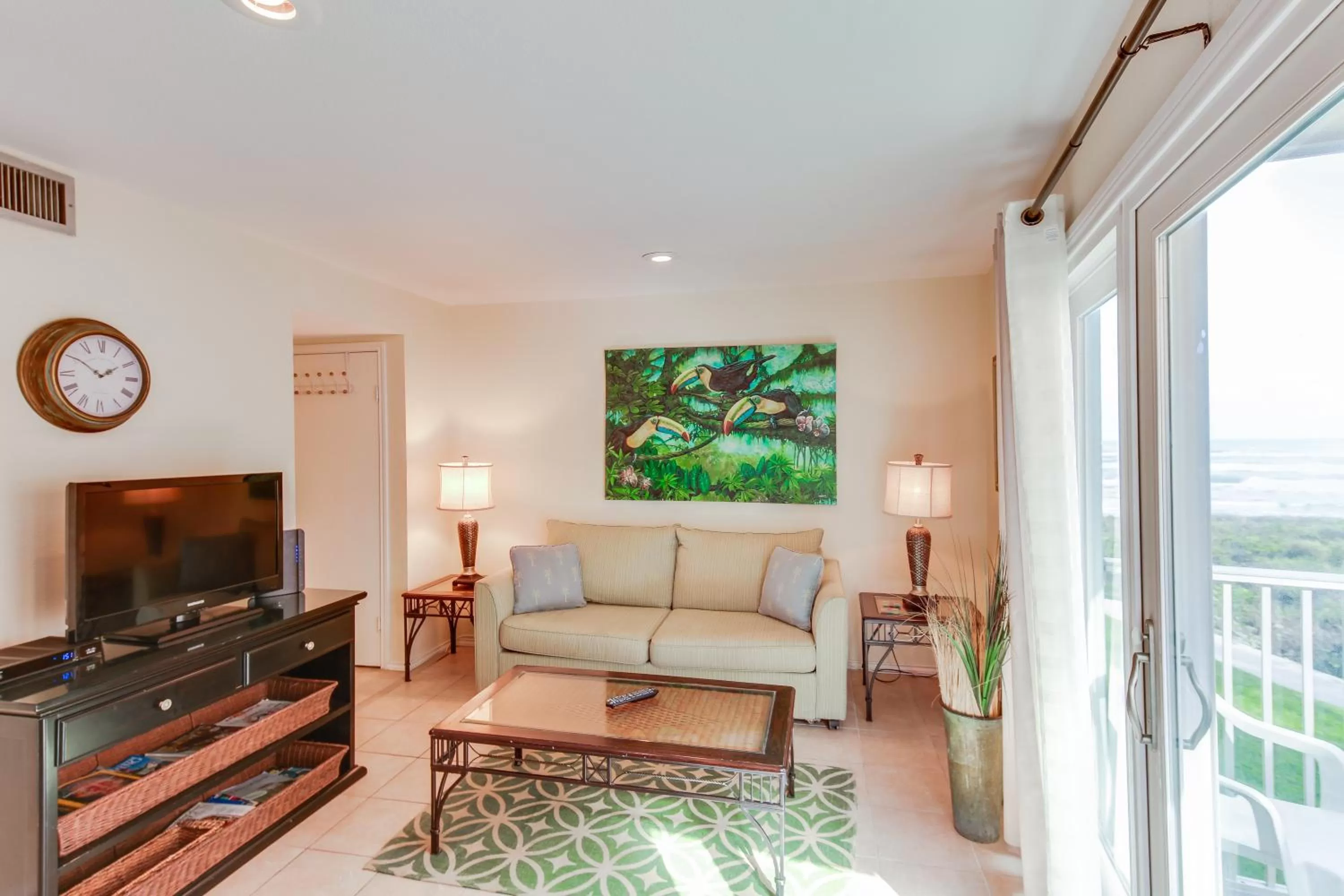 Seating Area in La Internacional Condominiums #210