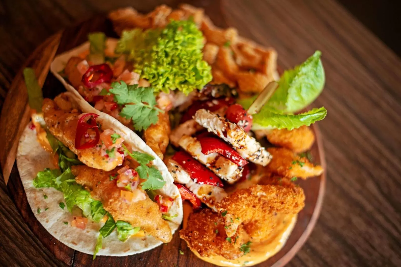 Food in Six Degrees Boutique Hotel