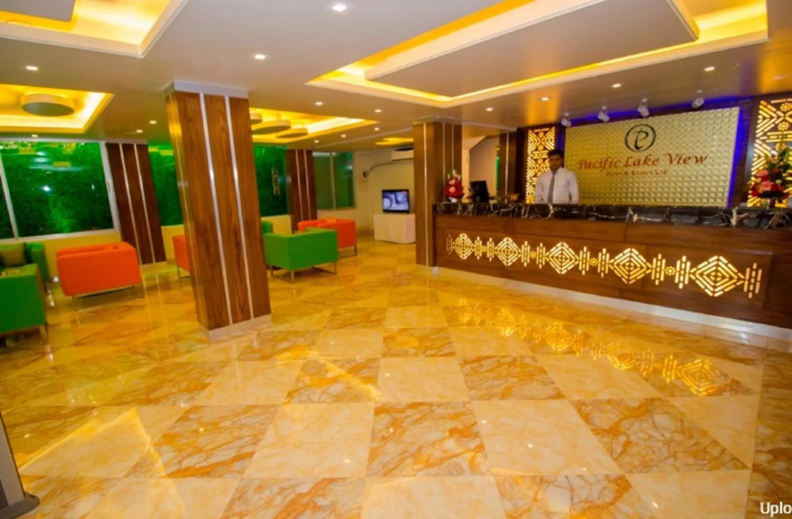 Lobby or reception in Hotel Gulshan Lake View