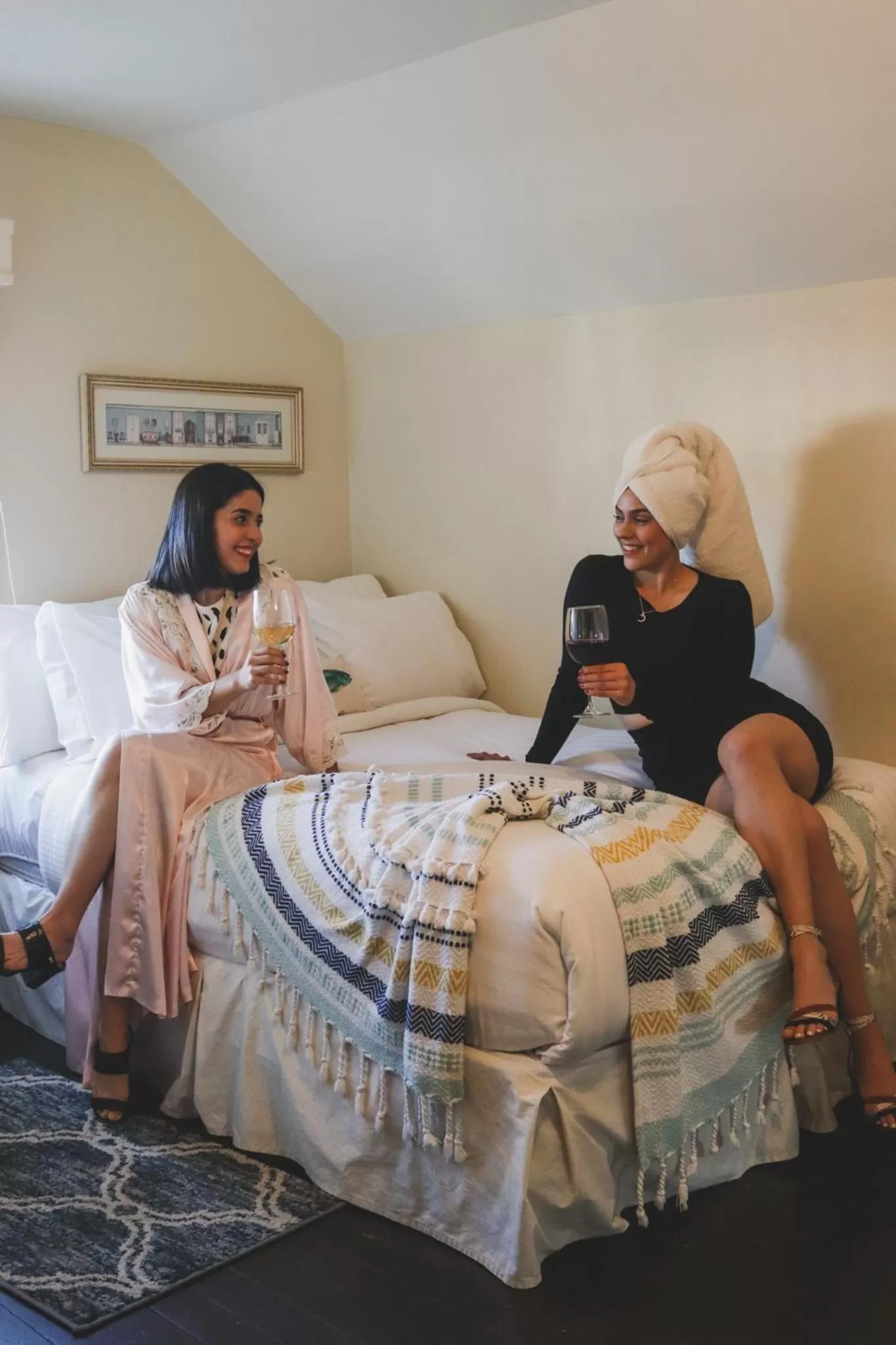 Bed in La Villa de Adelina