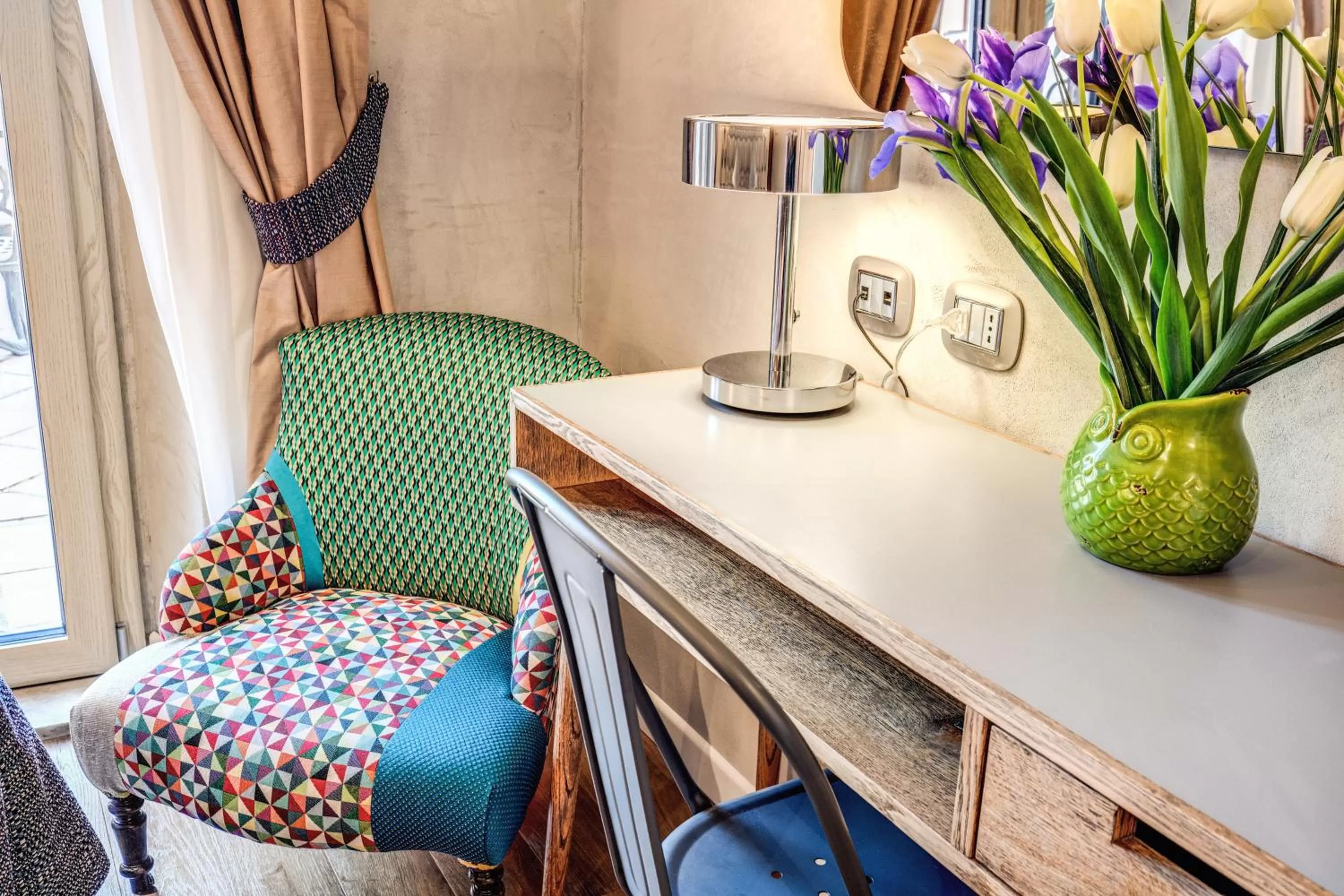 Decorative detail in Parlamento Boutique Hotel