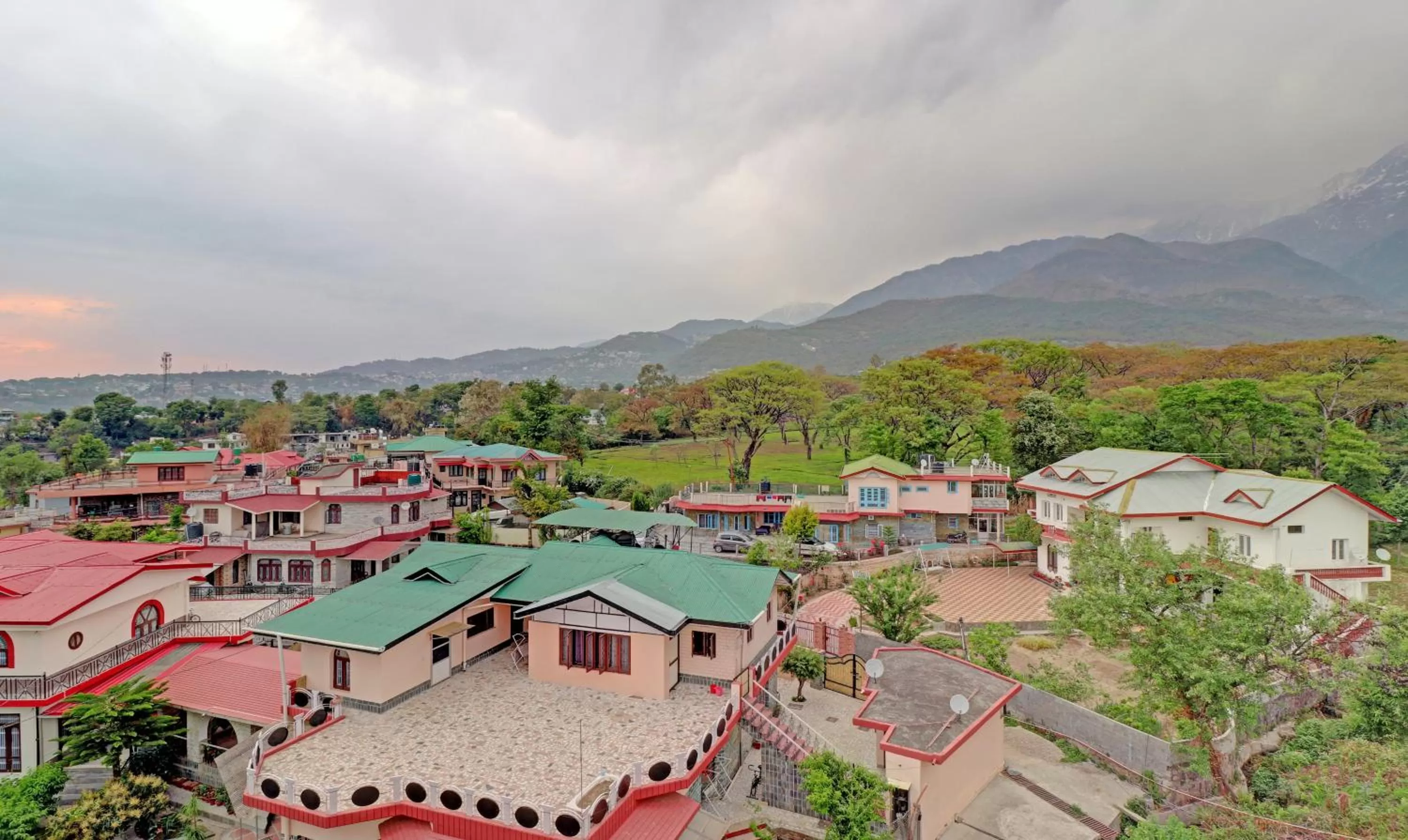 Mountain view in Treebo Ortus Residency