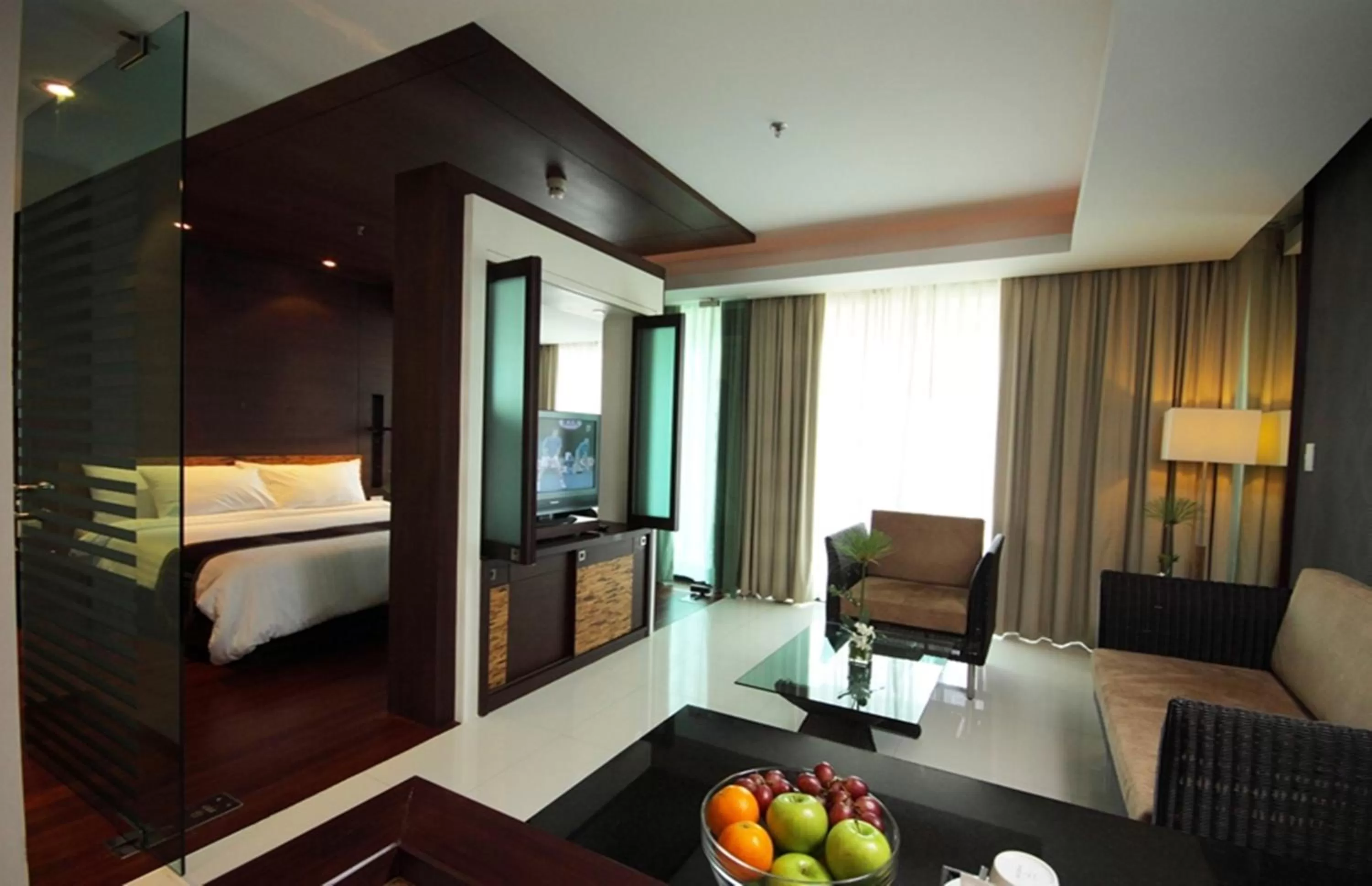 Living room, Bed in Tara Mantra Cha-Am Resort