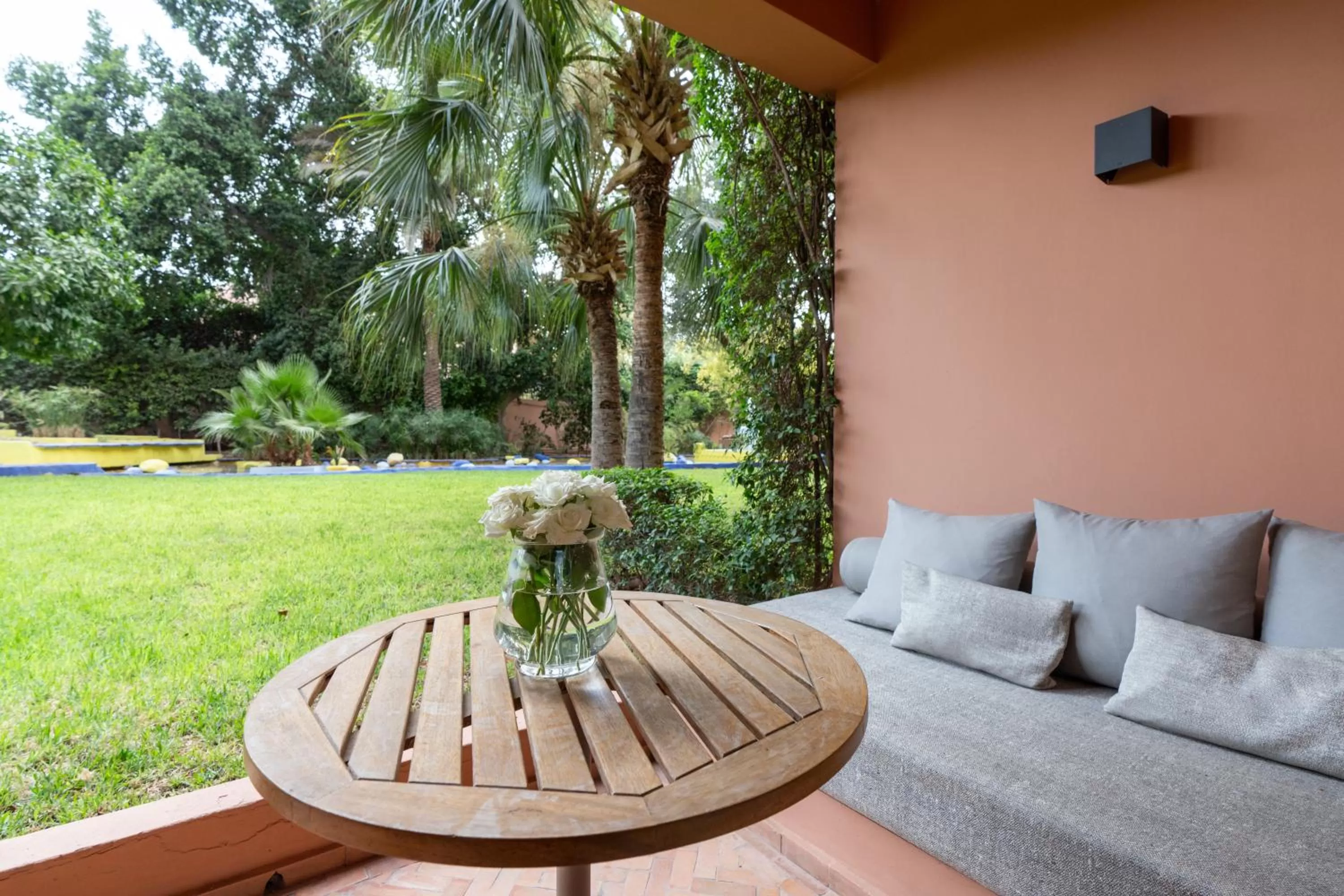 Garden view in Sofitel Marrakech Lounge and Spa