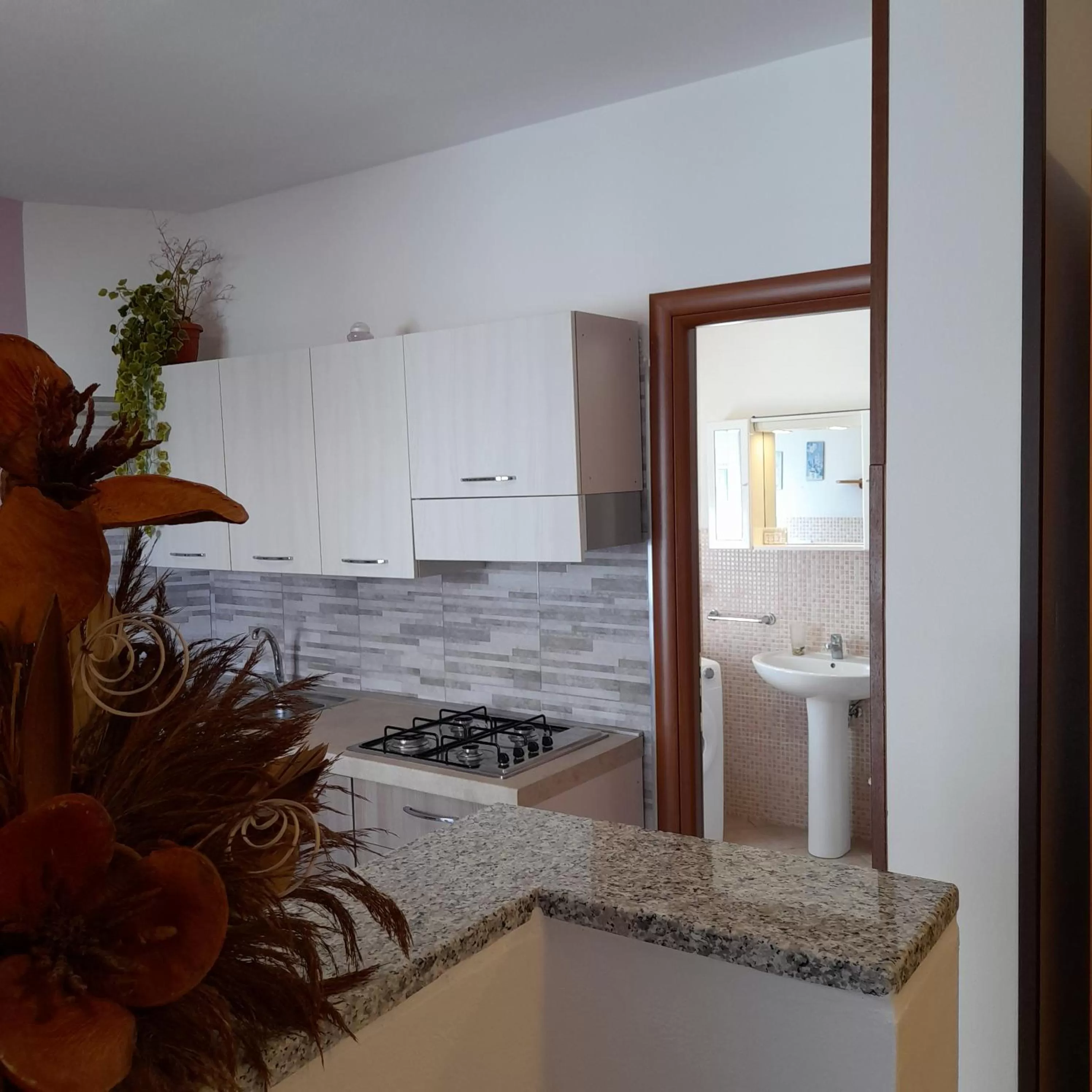 Kitchen or kitchenette in La Fortezza casa vacanze & appartament